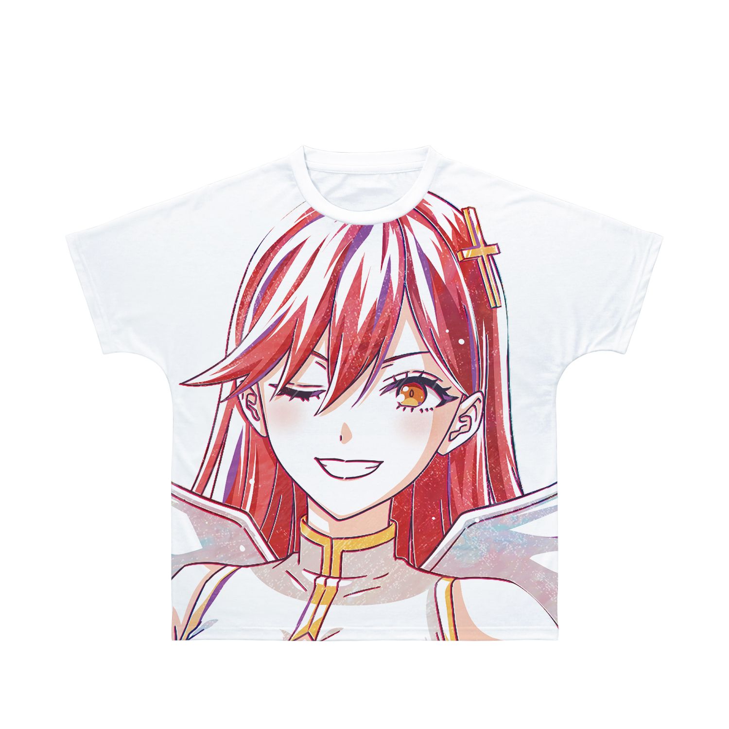 TVアニメ『2.5次元の誘惑』 アリエル 天使空挺隊 Ani-Art フルグラフィックTシャツユニセックス(サイズ/XL) - official product image | AniSmile