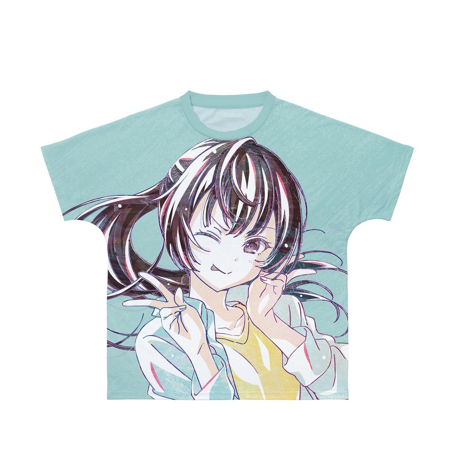 TVアニメ「時々ボソッとロシア語でデレる隣のアーリャさん」 有希 Ani-Art フルグラフィックTシャツユニセックス(サイズ/XS) - official product image | AniSmile