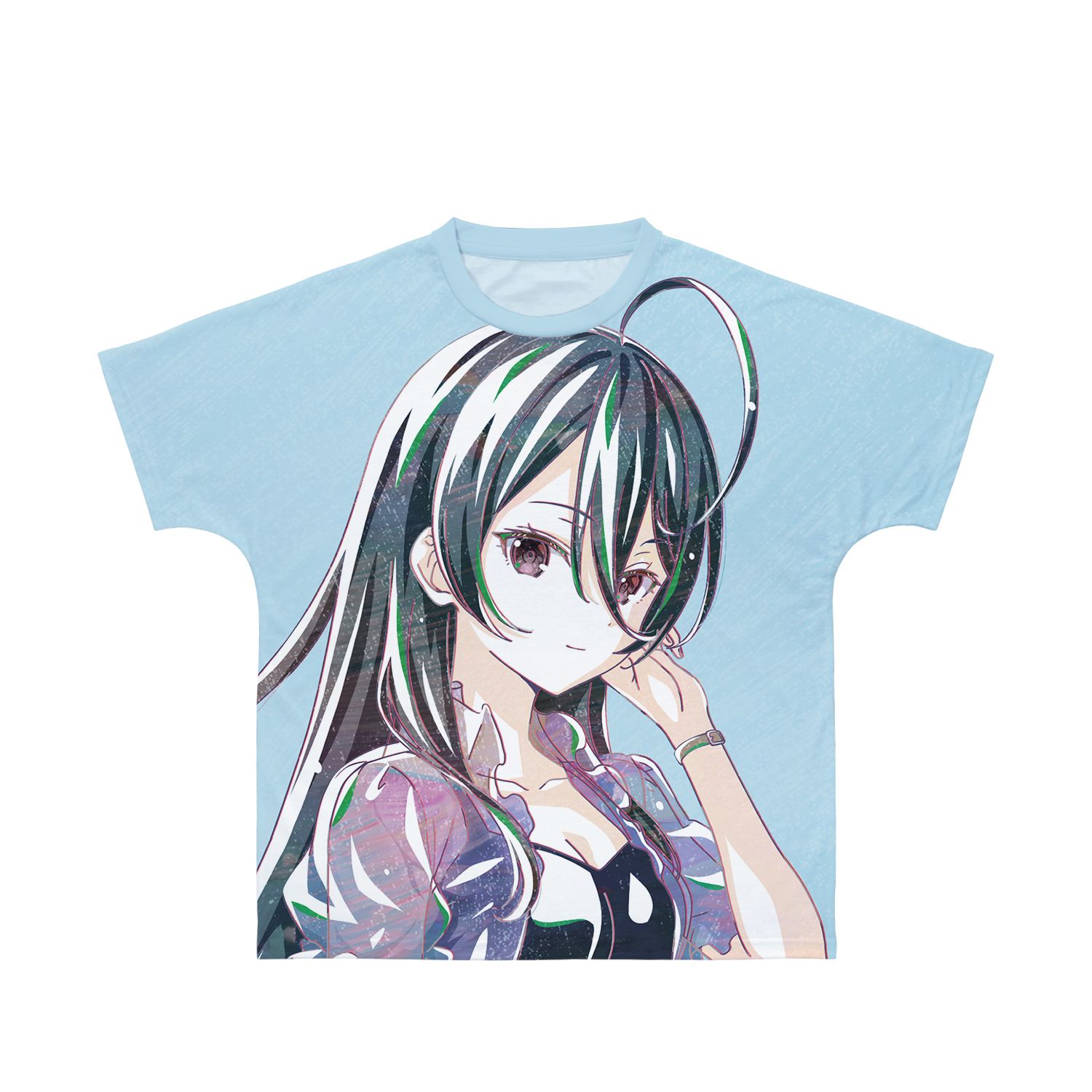TVアニメ「時々ボソッとロシア語でデレる隣のアーリャさん」 綾乃 Ani-Art フルグラフィックTシャツユニセックス(サイズ/XXL) - AniSmile