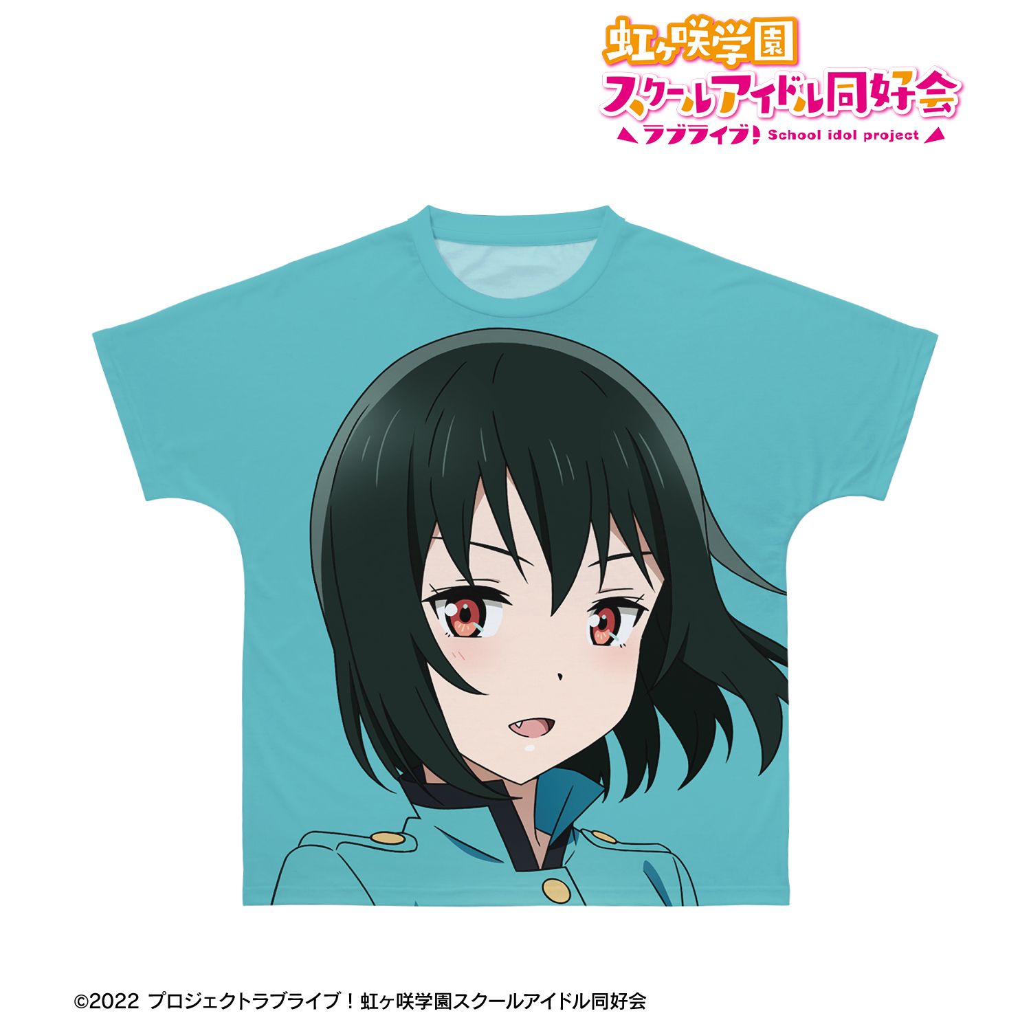 ラブライブ!虹ヶ咲学園スクールアイドル同好会 描き下ろし 三船栞子 繚乱!ビクトリーロードver. フルグラフィックTシャツユニセックス(サイズ/L) Image 2 | AniSmile