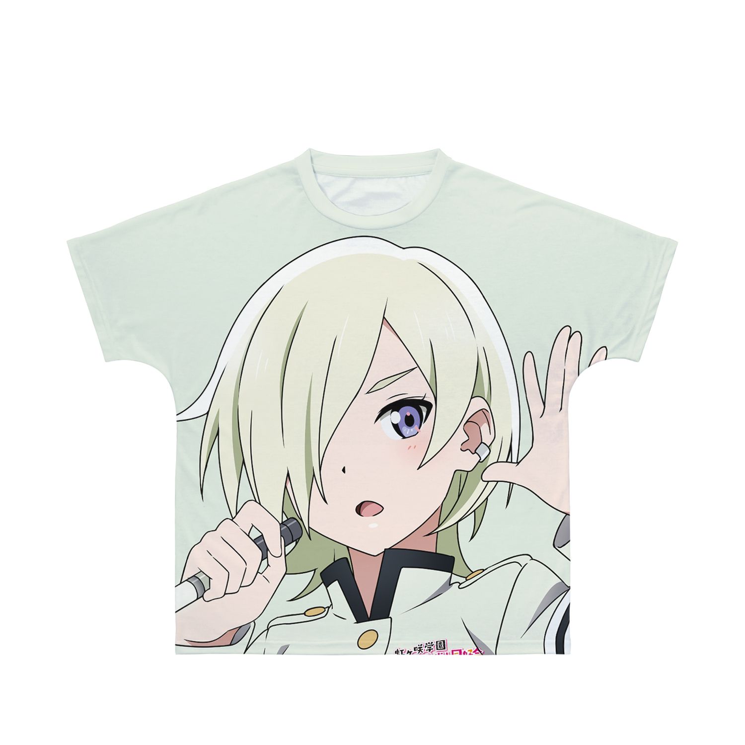 ラブライブ!虹ヶ咲学園スクールアイドル同好会 描き下ろし ミア・テイラー 繚乱!ビクトリーロードver. フルグラフィックTシャツユニセックス(サイズ/XL) - official product image | AniSmile