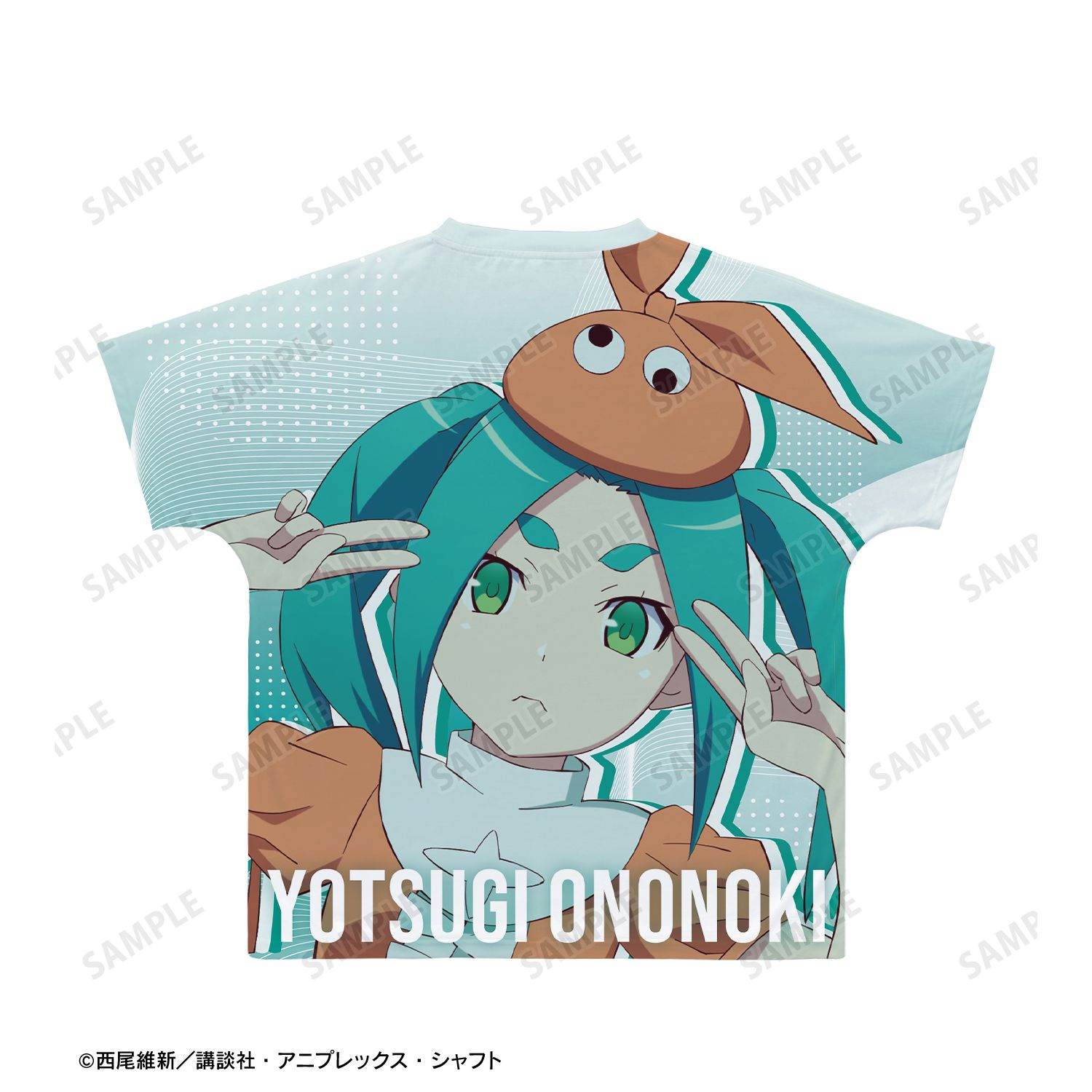 〈物語〉シリーズ オフ&モンスターシーズン 斧乃木余接 フルグラフィックTシャツユニセックス(サイズ/XS) Image 3 | AniSmile