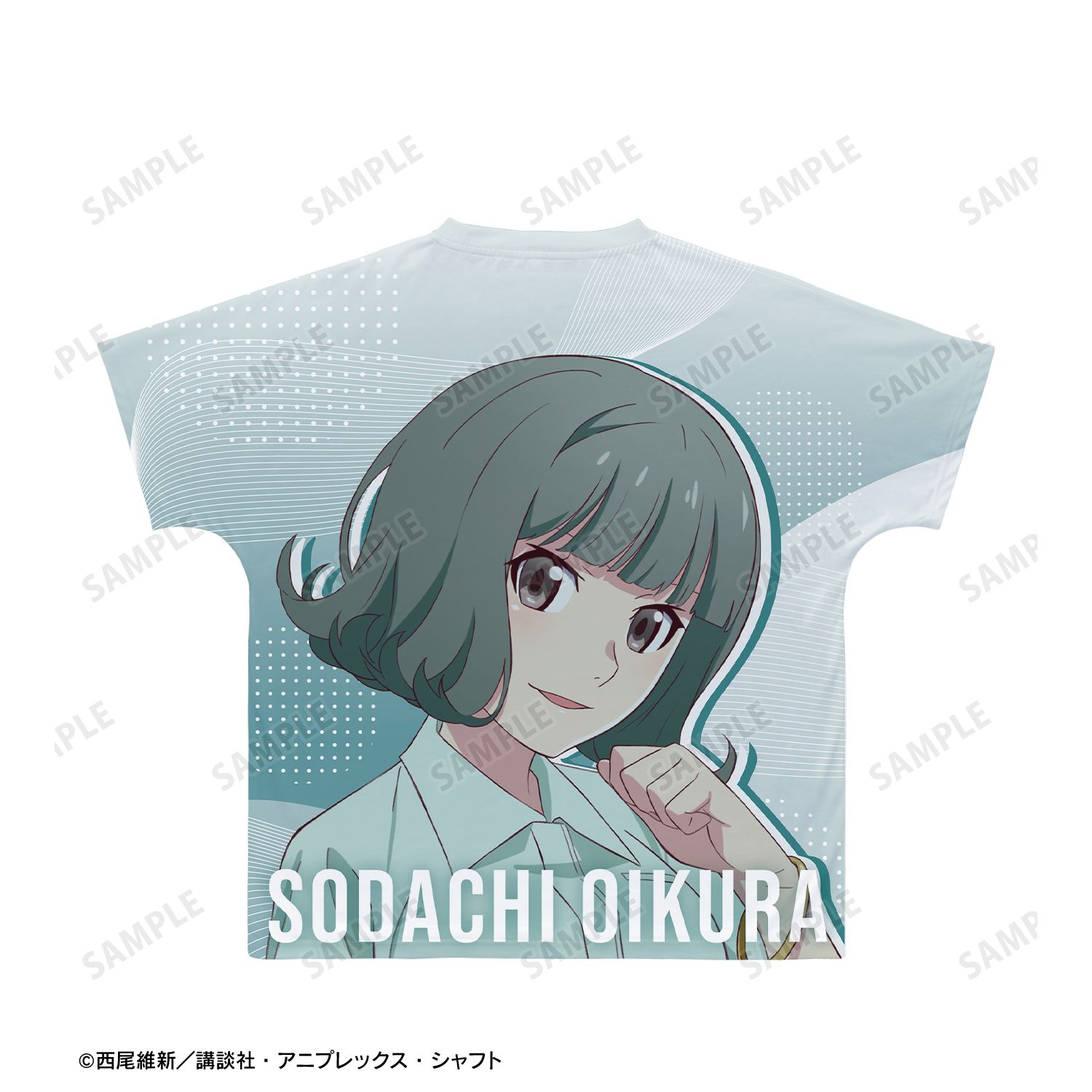 〈物語〉シリーズ オフ&モンスターシーズン 老倉育 フルグラフィックTシャツユニセックス(サイズ/XXXL) Image 3 | AniSmile
