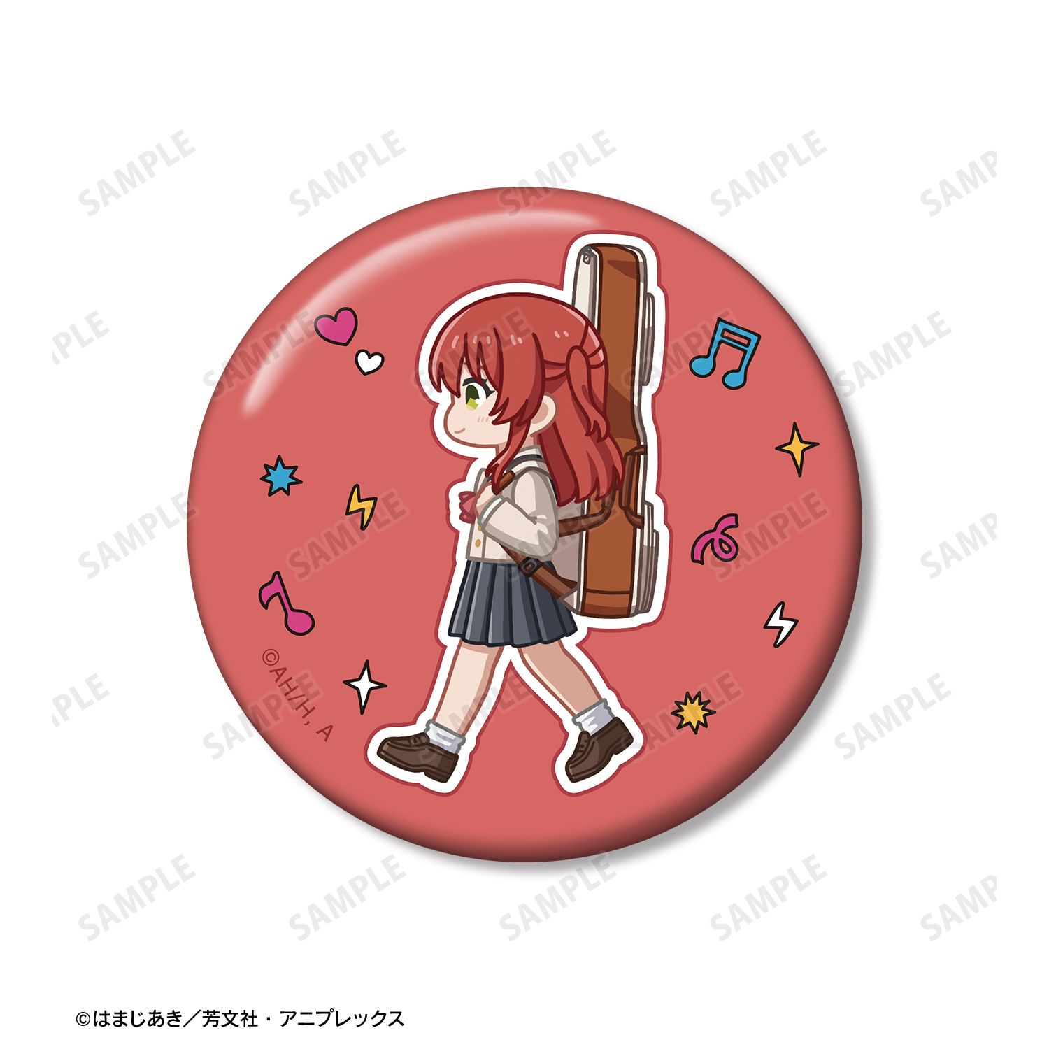 アニメ「ぼっち・ざ・ろっく!」 ちびとこ 缶バッジ4個セット Image 5 | AniSmile