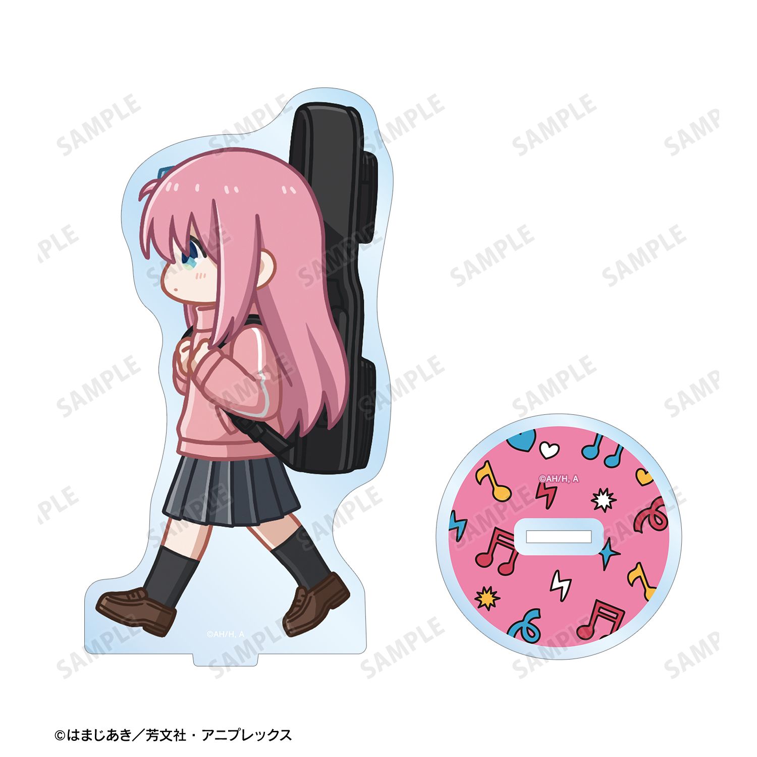 アニメ「ぼっち・ざ・ろっく!」 後藤ひとり ちびとこ BIGアクリルスタンド ver.A Image 3 | AniSmile