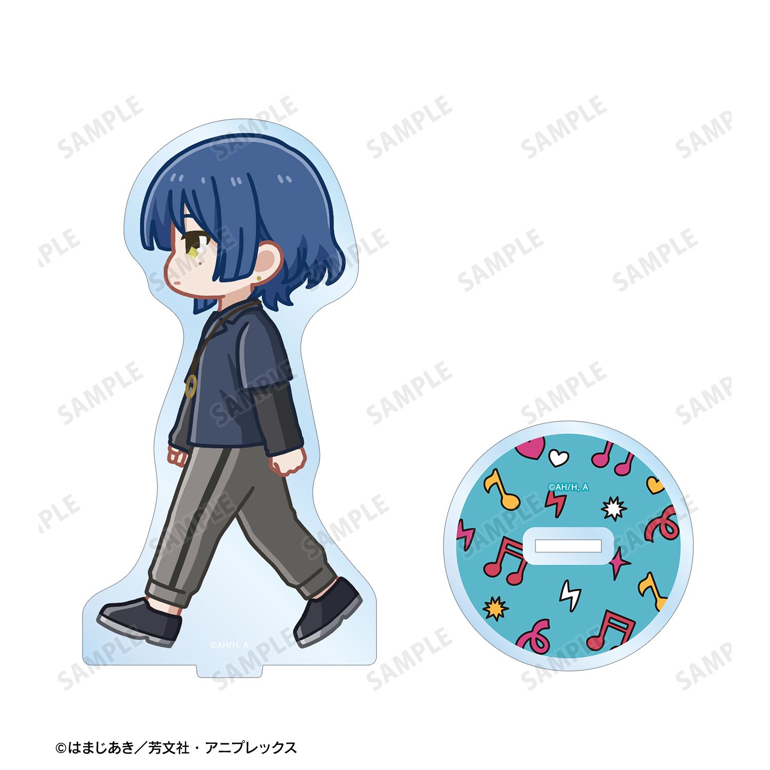 アニメ「ぼっち・ざ・ろっく!」 山田リョウ ちびとこ BIGアクリルスタンド ver.B Image 3 | AniSmile
