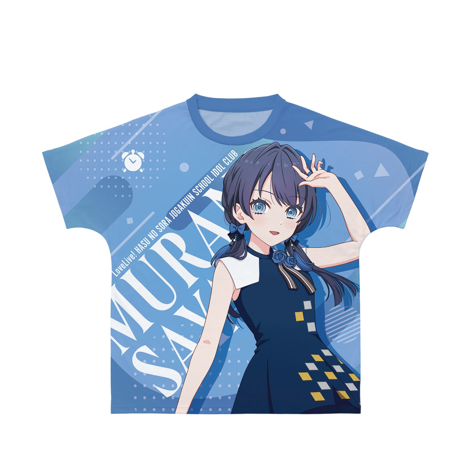 ラブライブ!蓮ノ空女学院スクールアイドルクラブ 村野 さやか フルグラフィックTシャツユニセックス(サイズ/S) - AniSmile