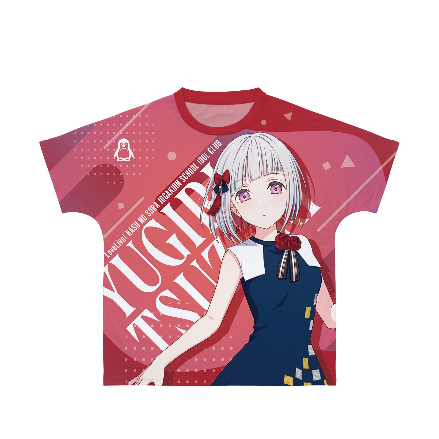 ラブライブ!蓮ノ空女学院スクールアイドルクラブ 夕霧 綴理 フルグラフィックTシャツユニセックス(サイズ/XXL) - AniSmile