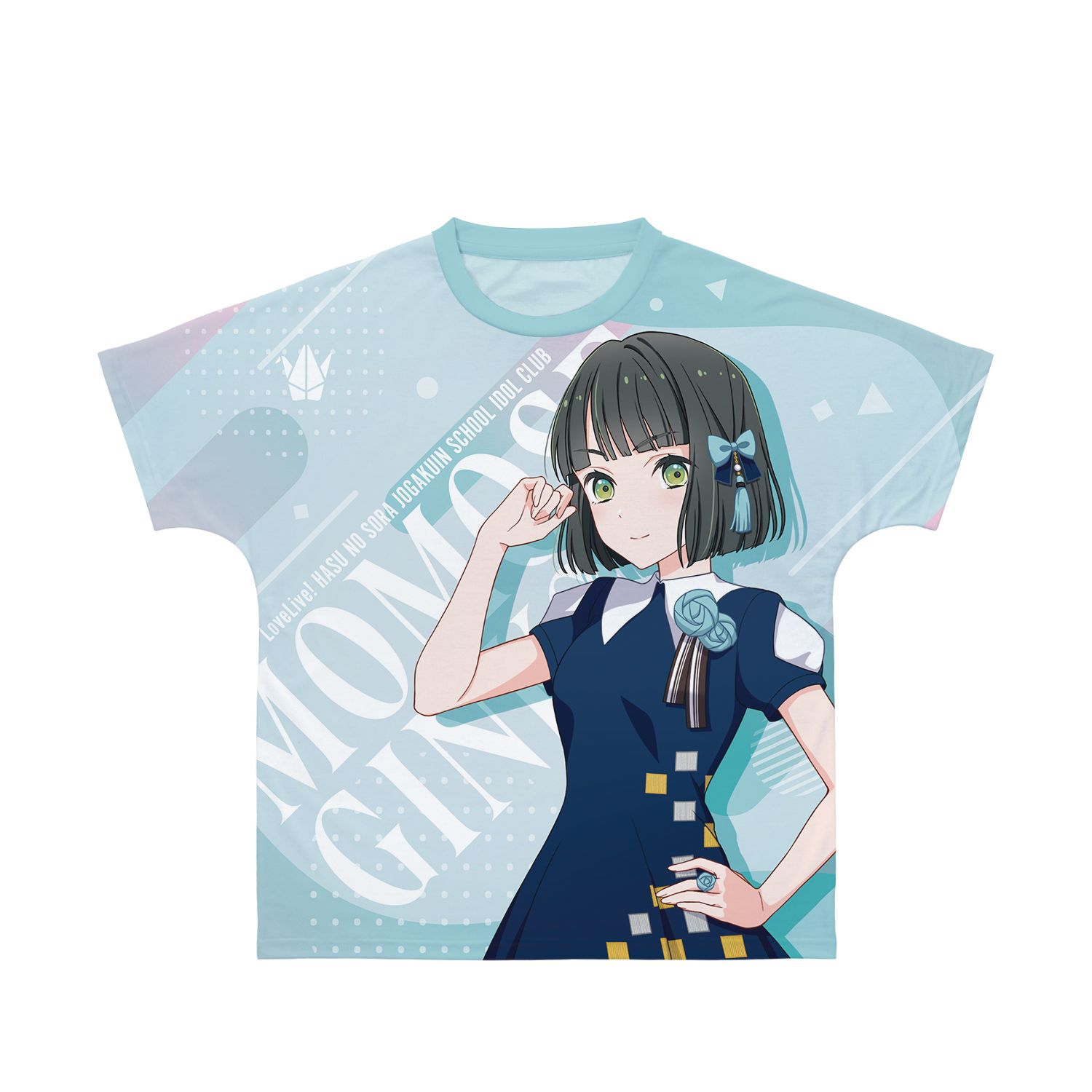 ラブライブ!蓮ノ空女学院スクールアイドルクラブ 百生 吟子 フルグラフィックTシャツユニセックス(サイズ/L) - AniSmile