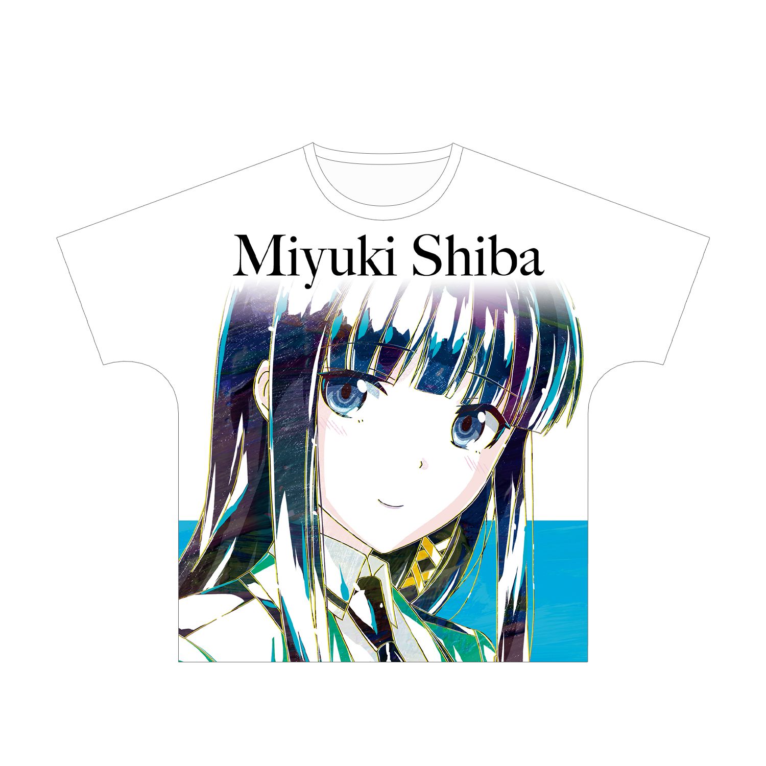 魔法科高校の劣等生 来訪者編 司波深雪 Ani-Art フルグラフィックTシャツユニセックス(サイズ/XL) - AniSmile