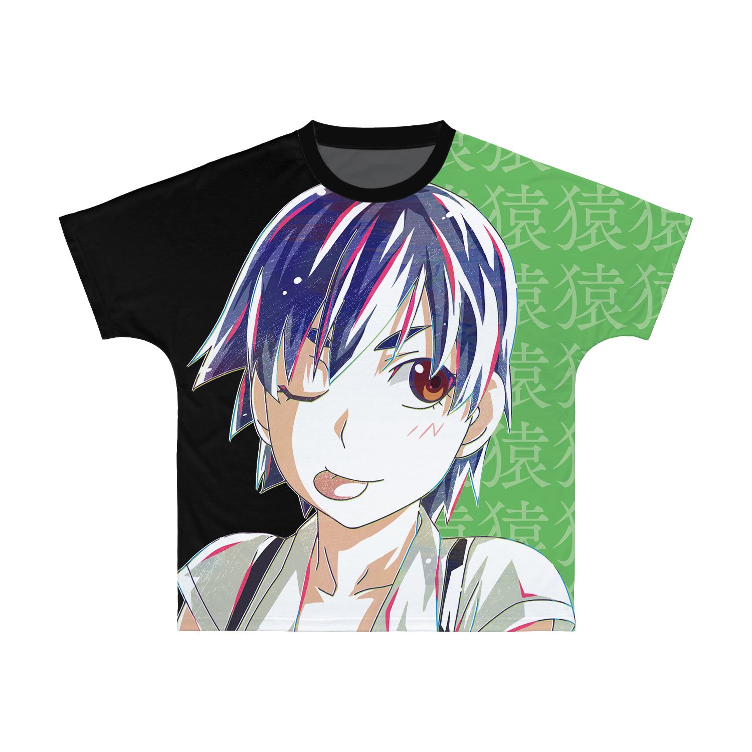 続・終物語 神原駿河 Ani-Art フルグラフィックTシャツユニセックス(サイズ/XL) - official product image | AniSmile