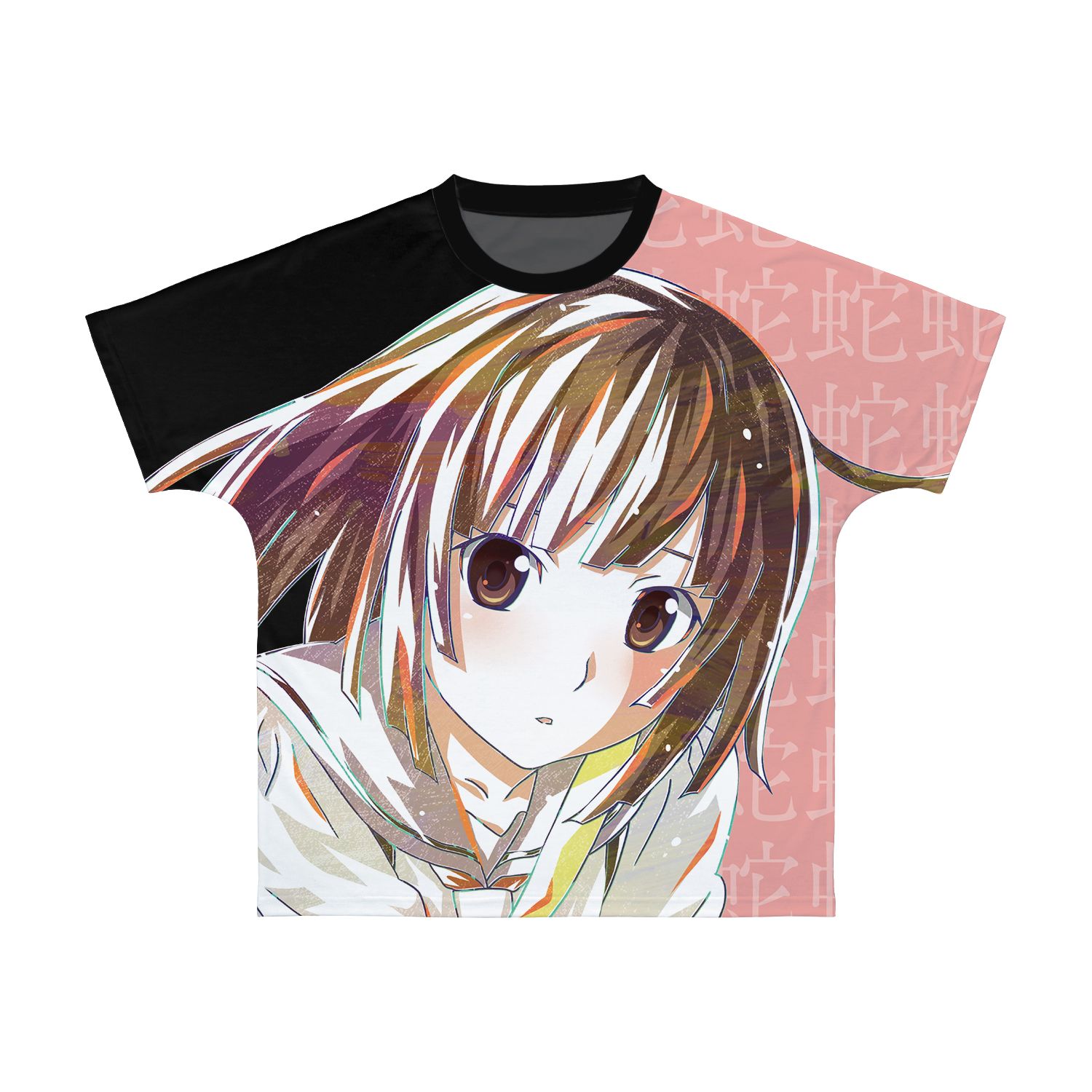 続・終物語 千石撫子 Ani-Art フルグラフィックTシャツユニセックス(サイズ/XL) - official product image | AniSmile
