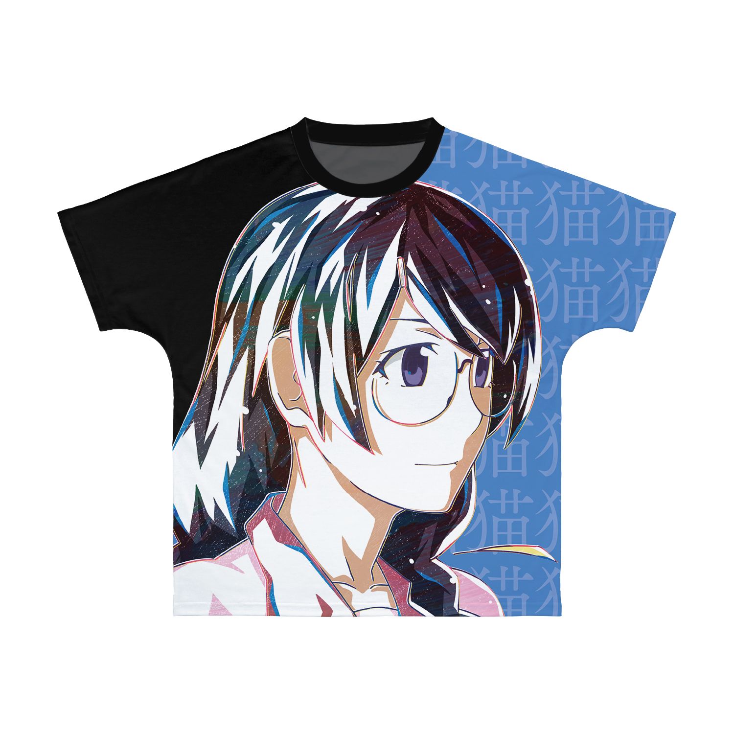 続・終物語 羽川翼 Ani-Art フルグラフィックTシャツユニセックス(サイズ/S) Image 2 | AniSmile