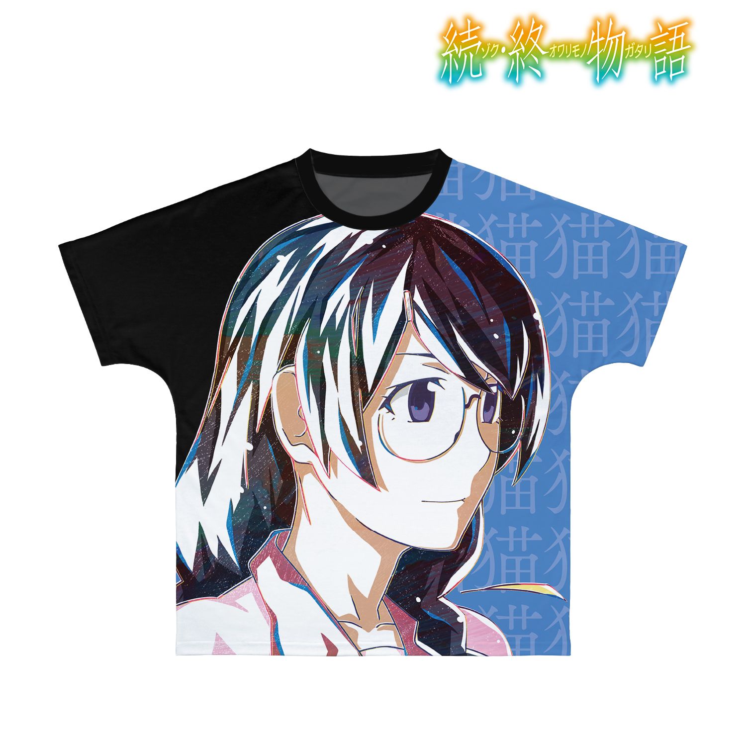 続・終物語 羽川翼 Ani-Art フルグラフィックTシャツユニセックス(サイズ/M) 图片 3 | AniSmile
