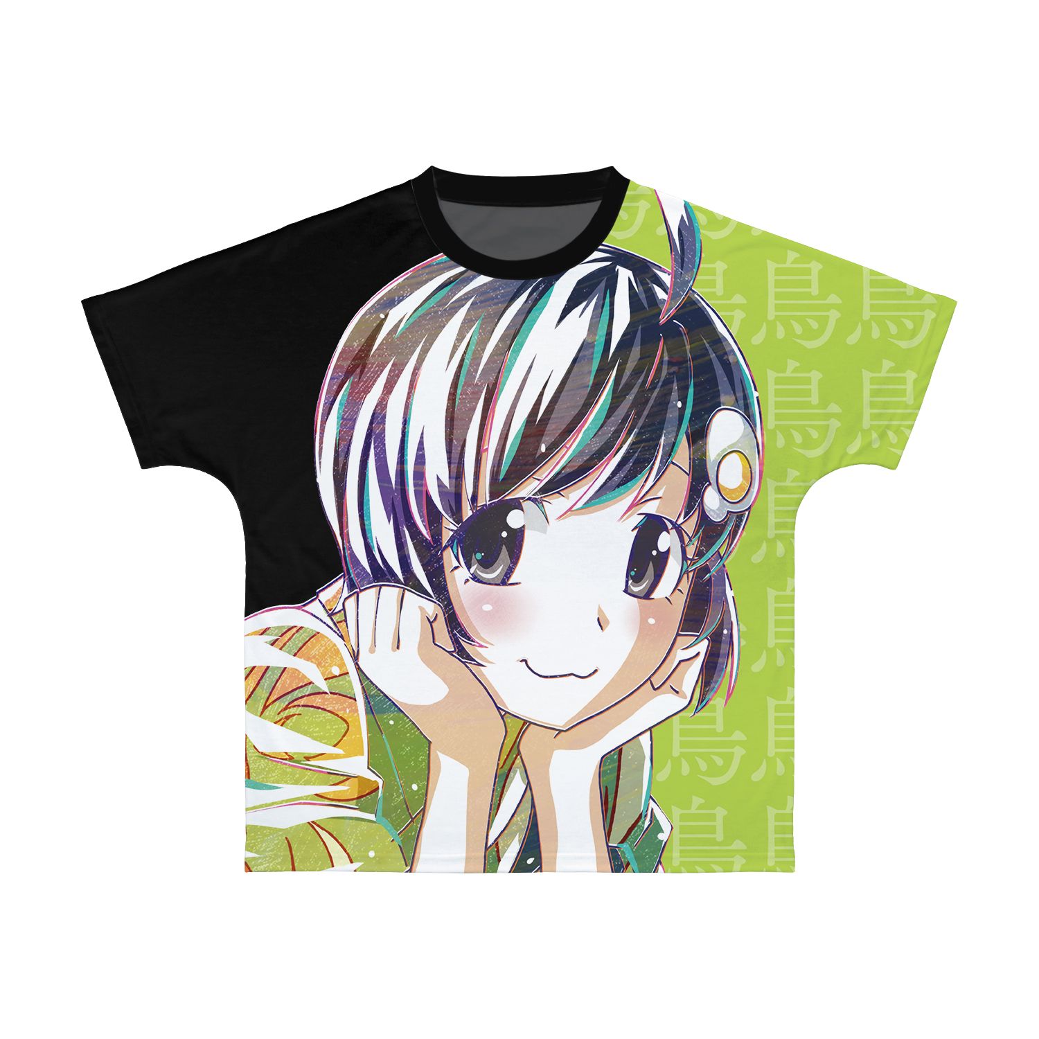 続・終物語 阿良々木月火 Ani-Art フルグラフィックTシャツユニセックス(サイズ/S) - AniSmile