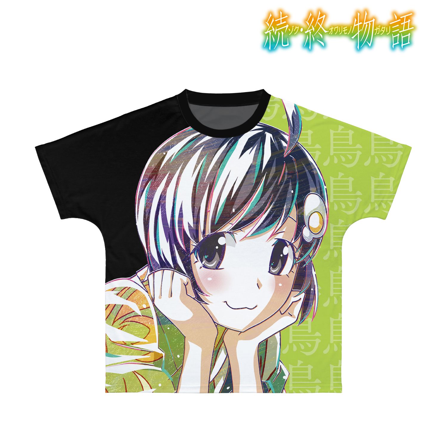続・終物語 阿良々木月火 Ani-Art フルグラフィックTシャツユニセックス(サイズ/M) Image 3 | AniSmile