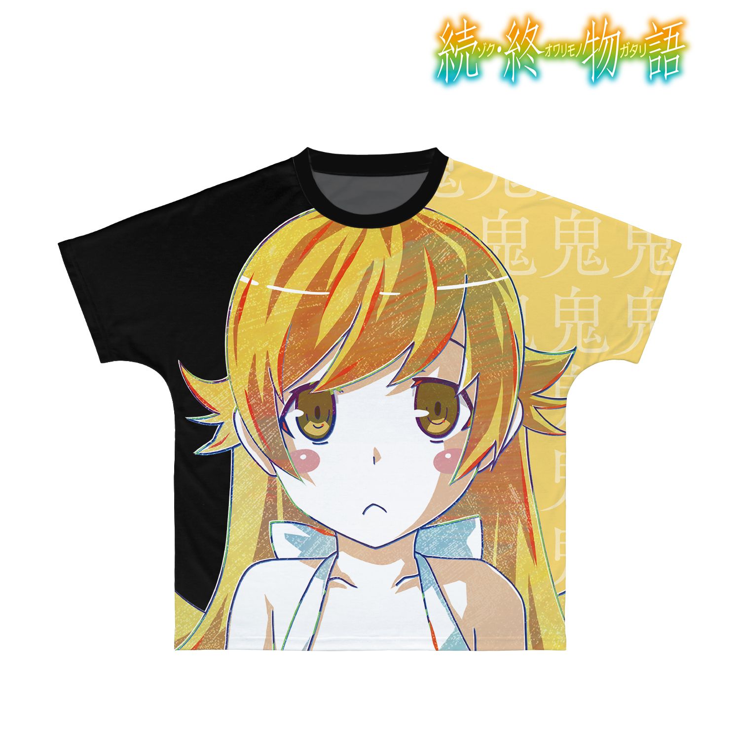 続・終物語 忍野忍 Ani-Art フルグラフィックTシャツユニセックス(サイズ/S) Image 3 | AniSmile