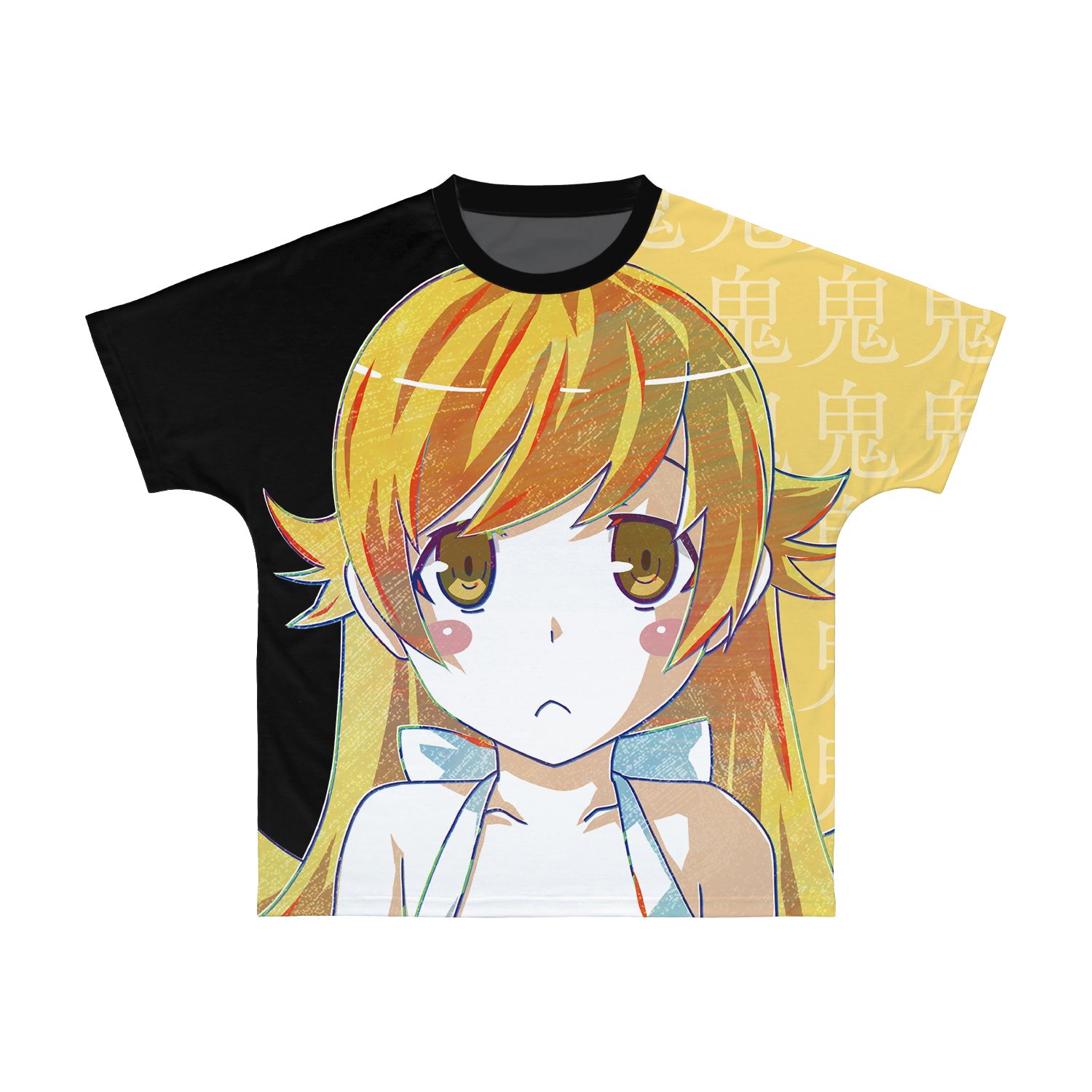 続・終物語 忍野忍 Ani-Art フルグラフィックTシャツユニセックス(サイズ/L) - AniSmile