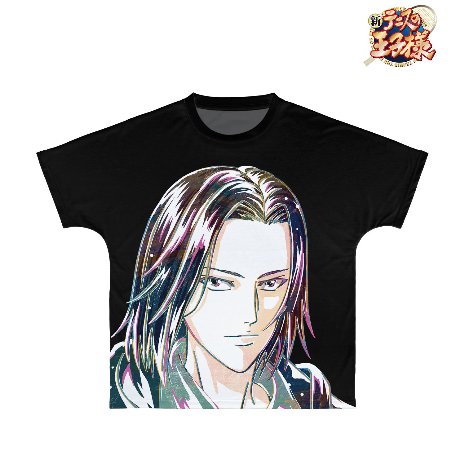 新テニスの王子様 伊武深司 Ani-Art フルグラフィックTシャツユニセックス(サイズ/L) 图片 3 | AniSmile