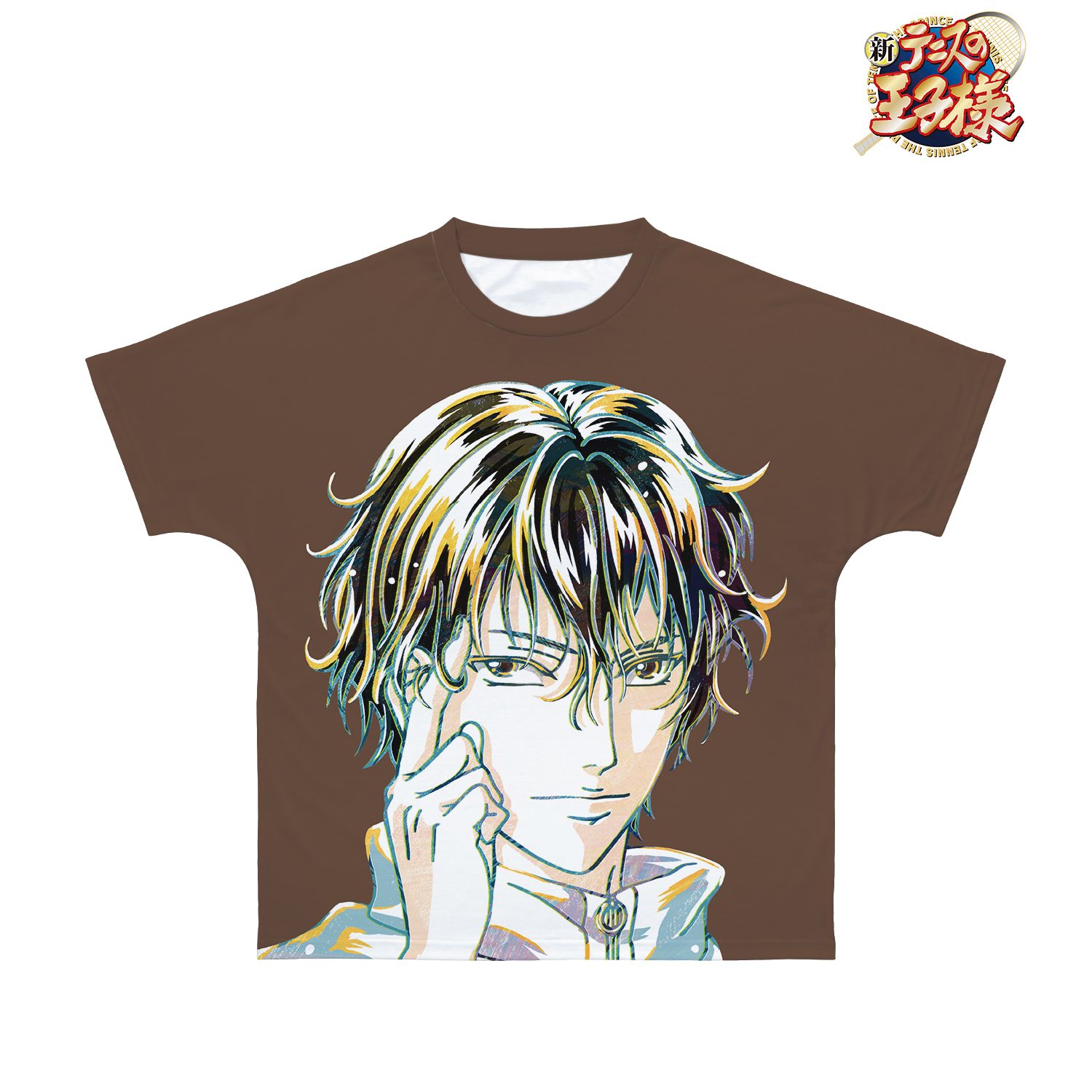 新テニスの王子様 観月はじめ Ani-Art フルグラフィックTシャツユニセックス(サイズ/M) 图片 3 | AniSmile
