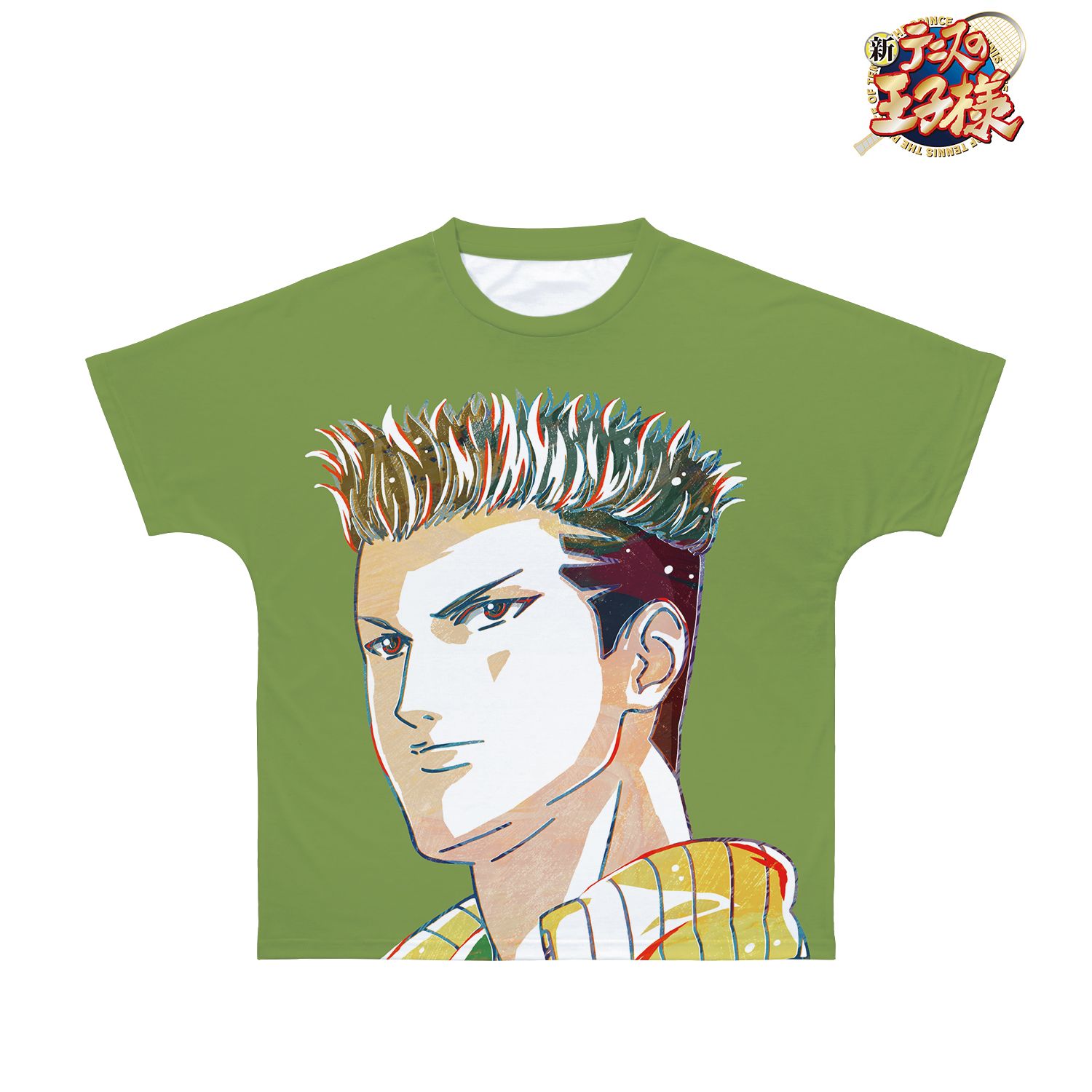 新テニスの王子様 小石川健二郎 Ani-Art フルグラフィックTシャツユニセックス(サイズ/L) Image 2 | AniSmile