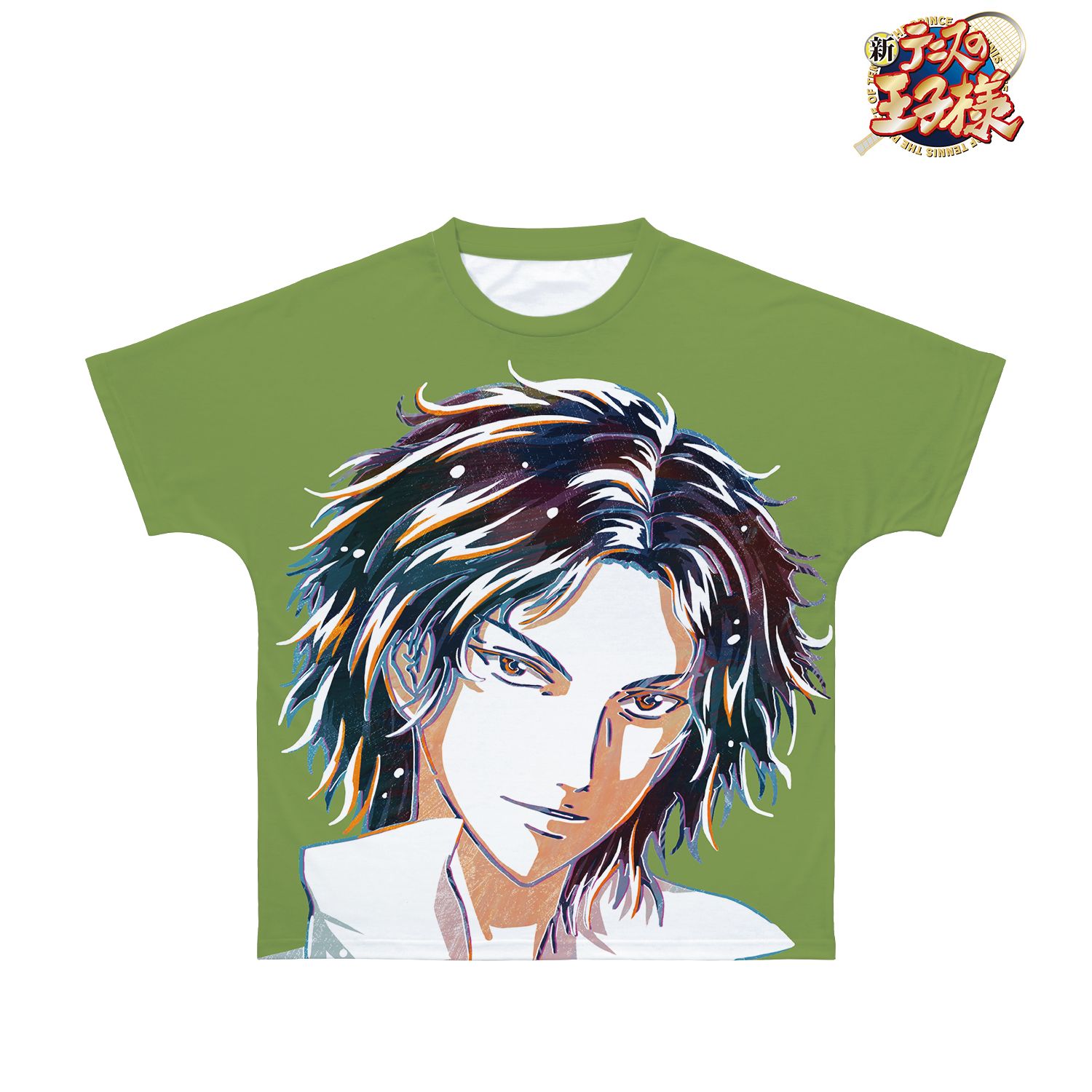 新テニスの王子様 千歳千里 Ani-Art フルグラフィックTシャツユニセックス(サイズ/XL) 图片 3 | AniSmile