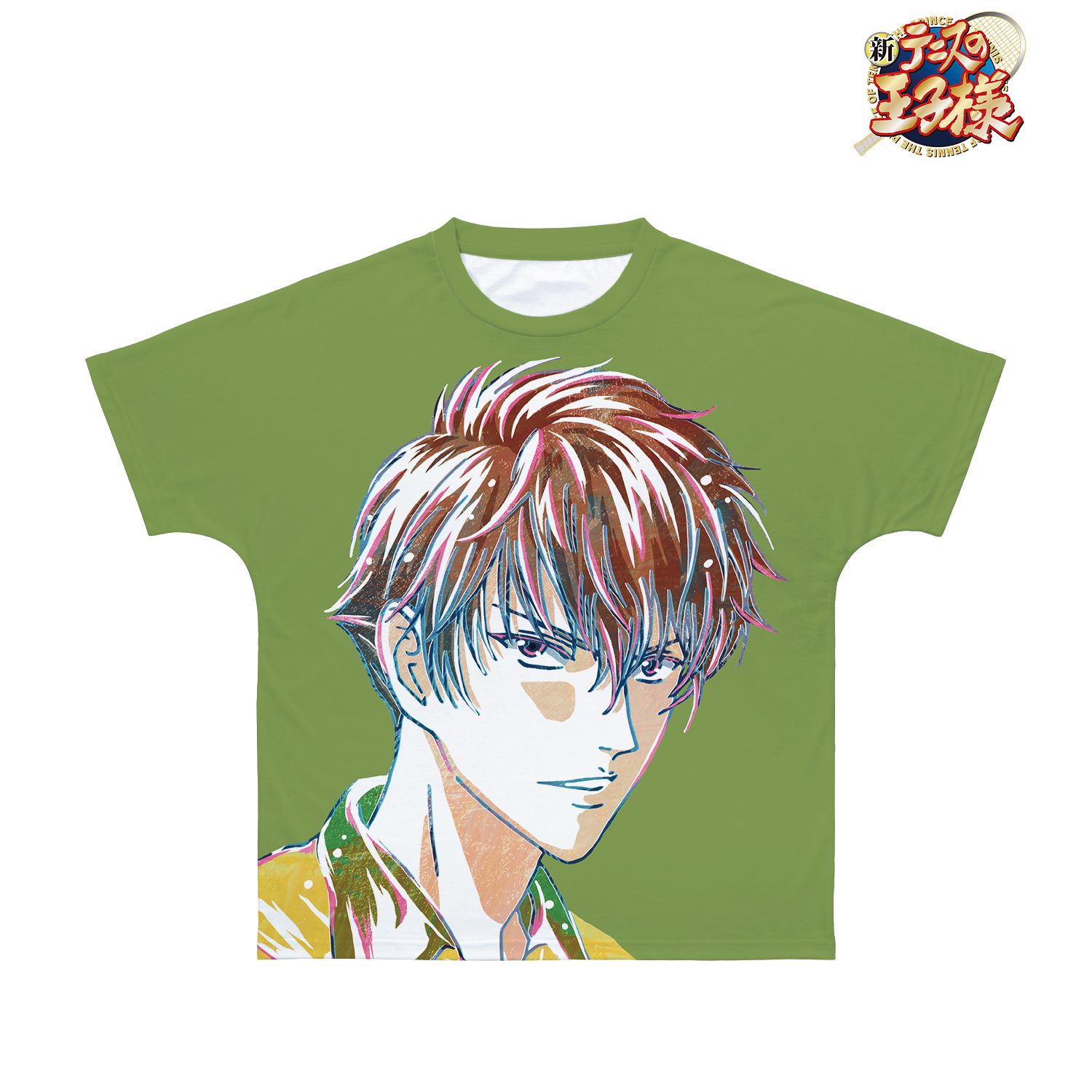 新テニスの王子様 忍足謙也 Ani-Art フルグラフィックTシャツユニセックス(サイズ/M) Image 3 | AniSmile