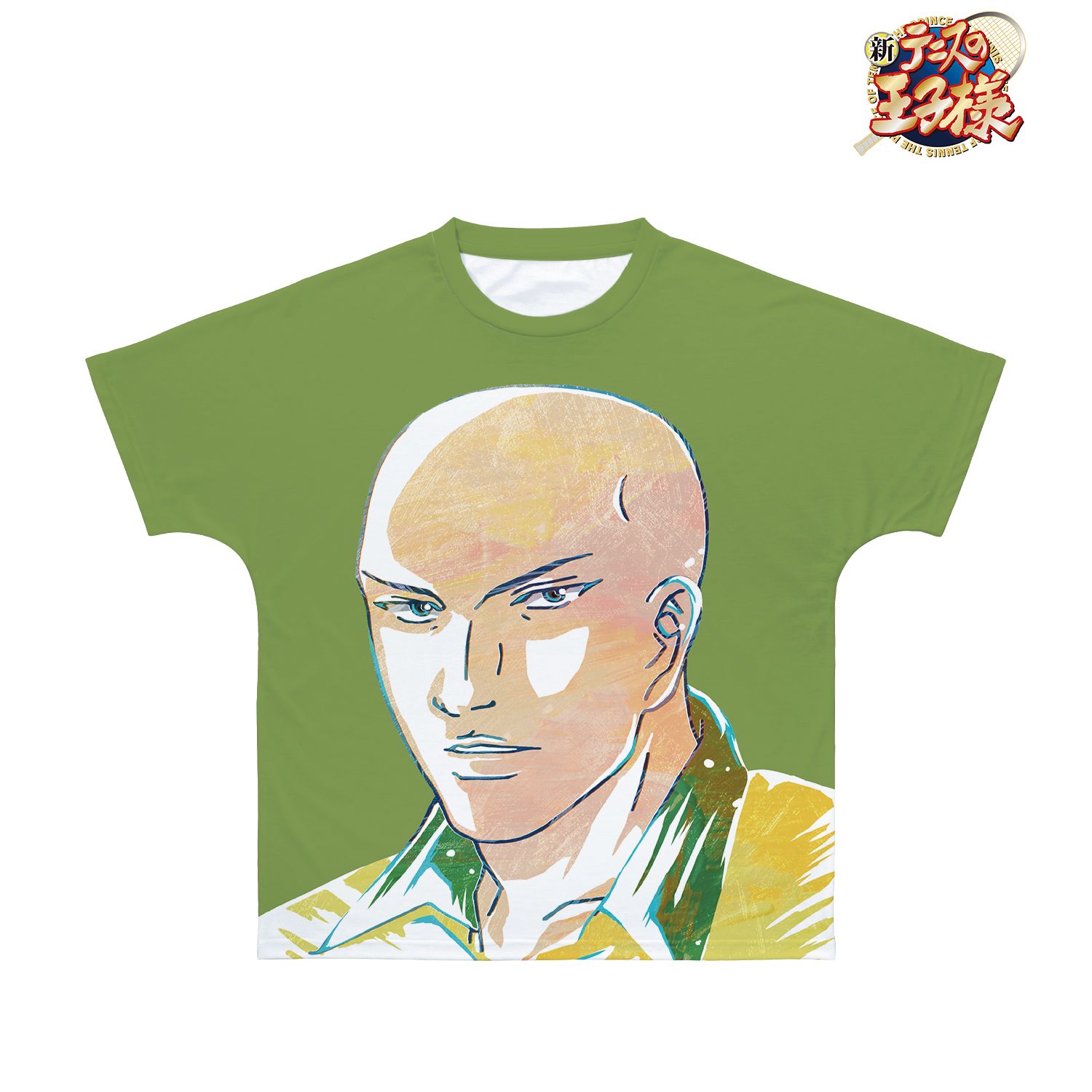 新テニスの王子様 石田 銀 Ani-Art フルグラフィックTシャツユニセックス(サイズ/S) 图片 3 | AniSmile