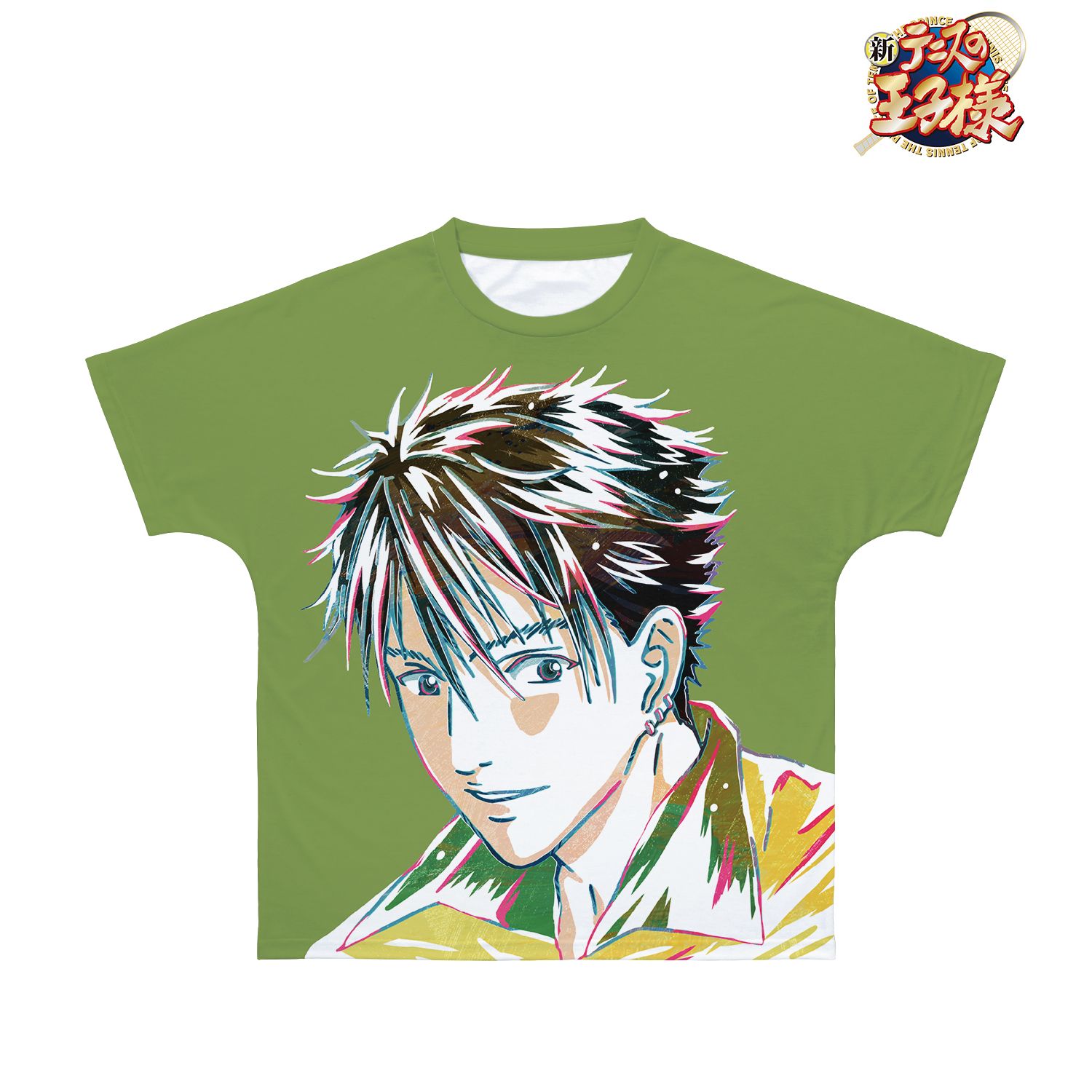 新テニスの王子様 財前 光 Ani-Art フルグラフィックTシャツユニセックス(サイズ/S) Image 3 | AniSmile