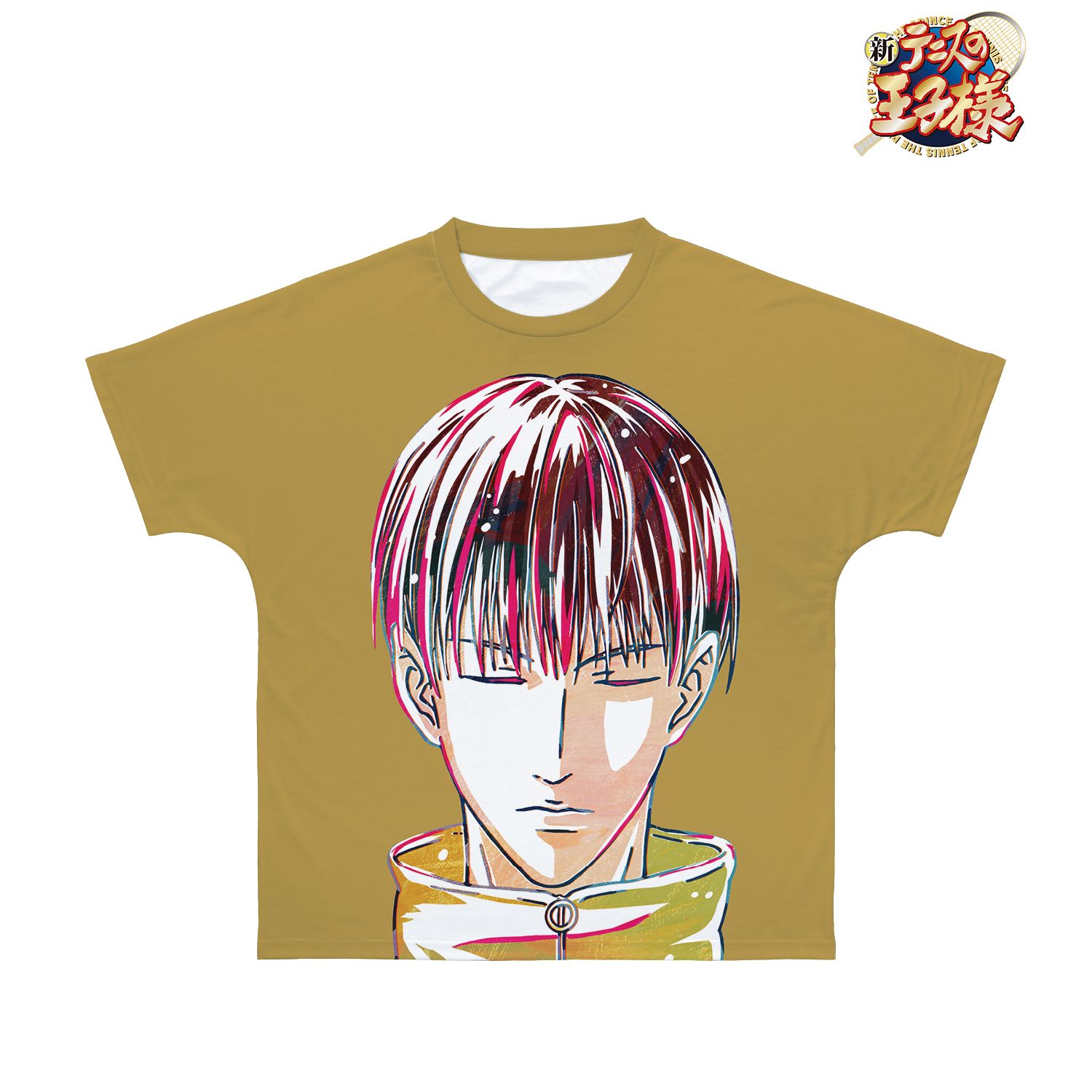 新テニスの王子様 柳 蓮二 Ani-Art フルグラフィックTシャツユニセックス(サイズ/S) 图片 2 | AniSmile