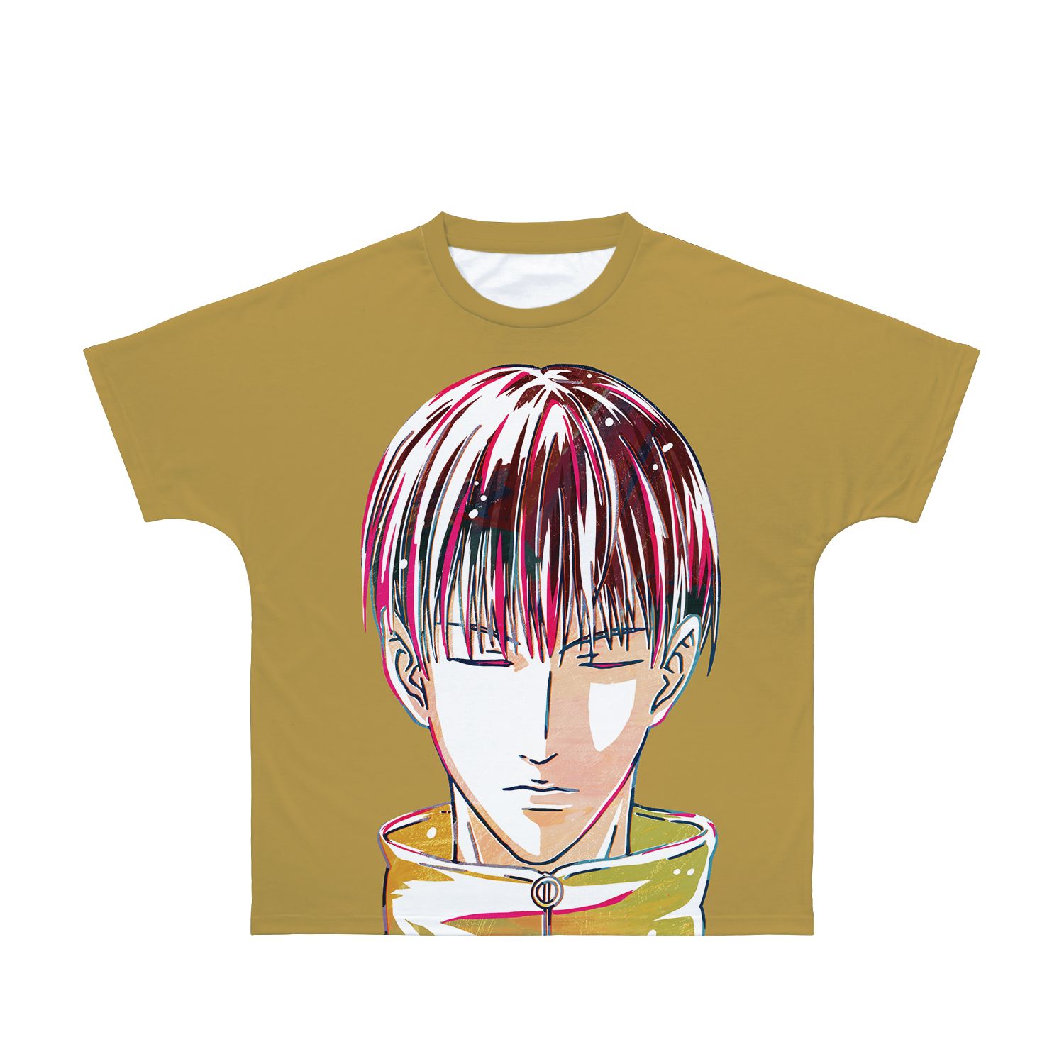 新テニスの王子様 柳 蓮二 Ani-Art フルグラフィックTシャツユニセックス(サイズ/M) - AniSmile