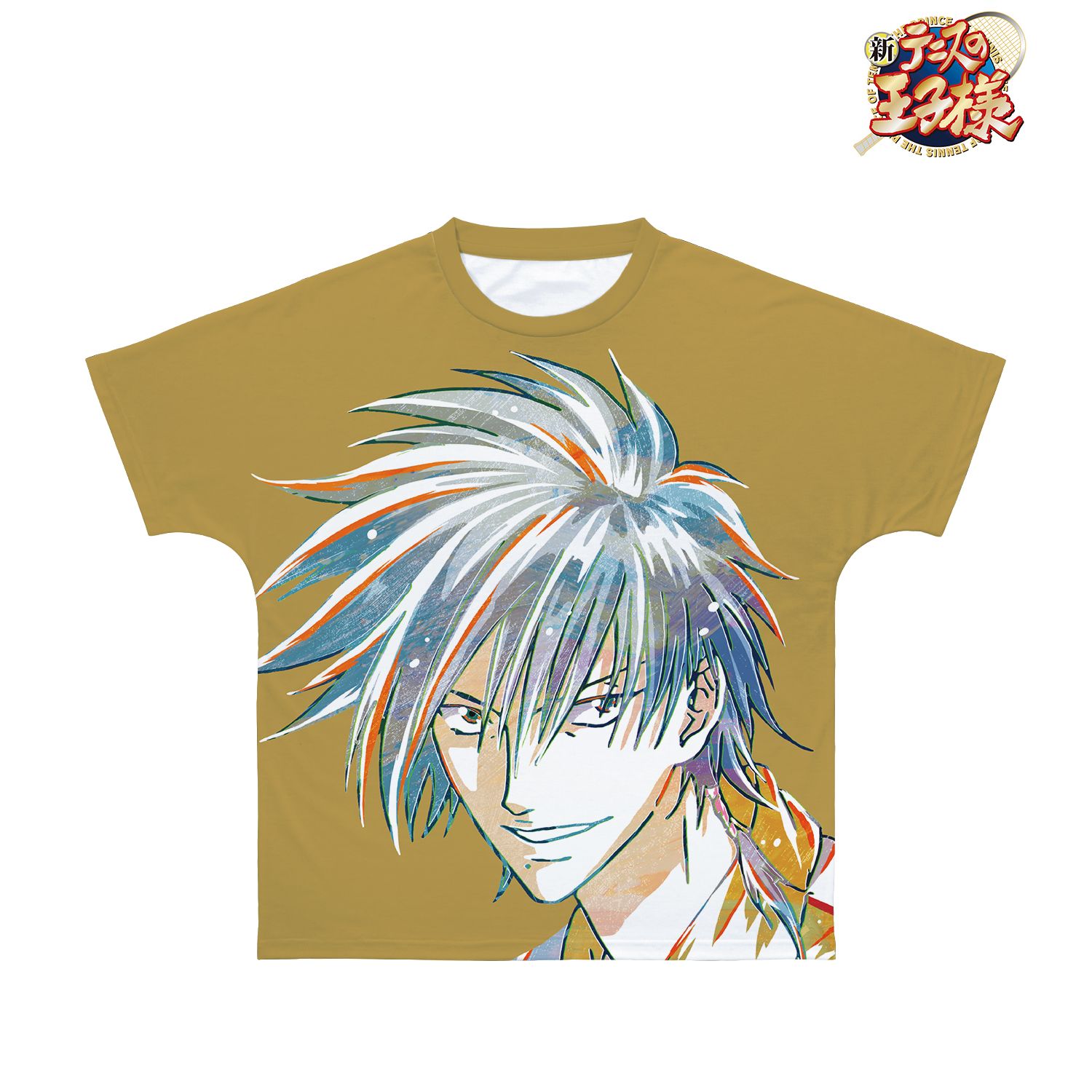 新テニスの王子様 仁王雅治 Ani-Art フルグラフィックTシャツユニセックス(サイズ/S) Image 3 | AniSmile