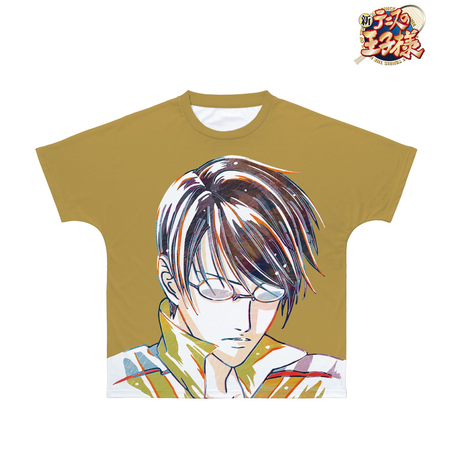 新テニスの王子様 柳生比呂士 Ani-Art フルグラフィックTシャツユニセックス(サイズ/M) Image 2 | AniSmile