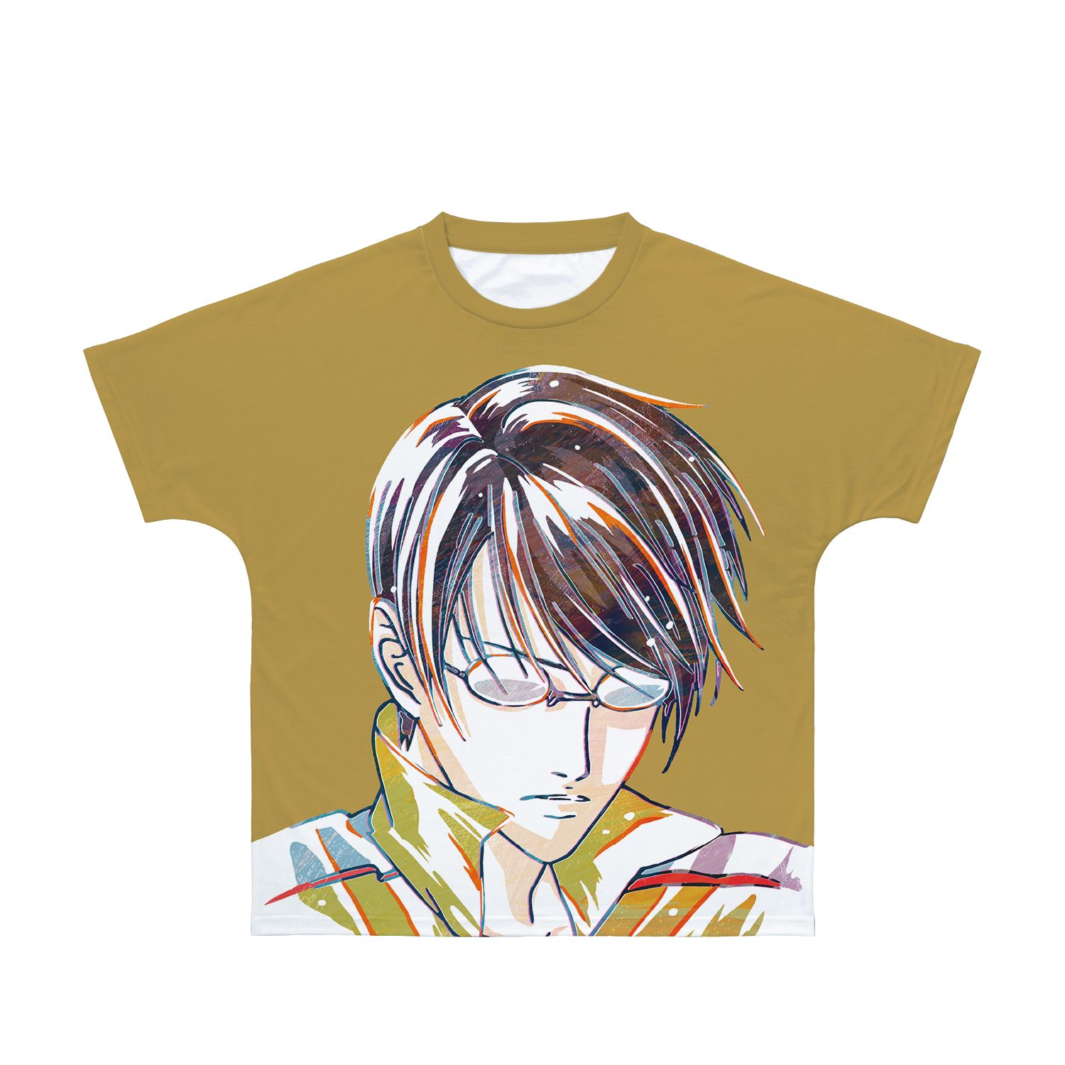 新テニスの王子様 柳生比呂士 Ani-Art フルグラフィックTシャツユニセックス(サイズ/L) - AniSmile