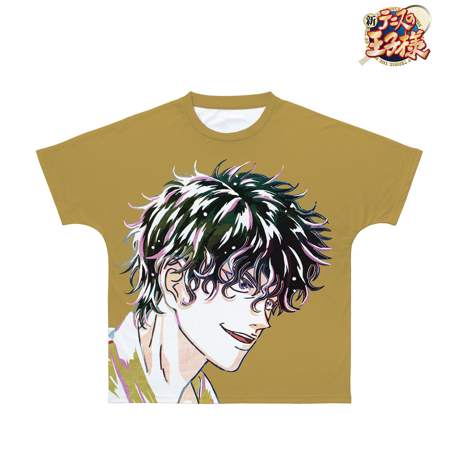 新テニスの王子様 切原赤也 Ani-Art フルグラフィックTシャツユニセックス(サイズ/L) 图片 3 | AniSmile