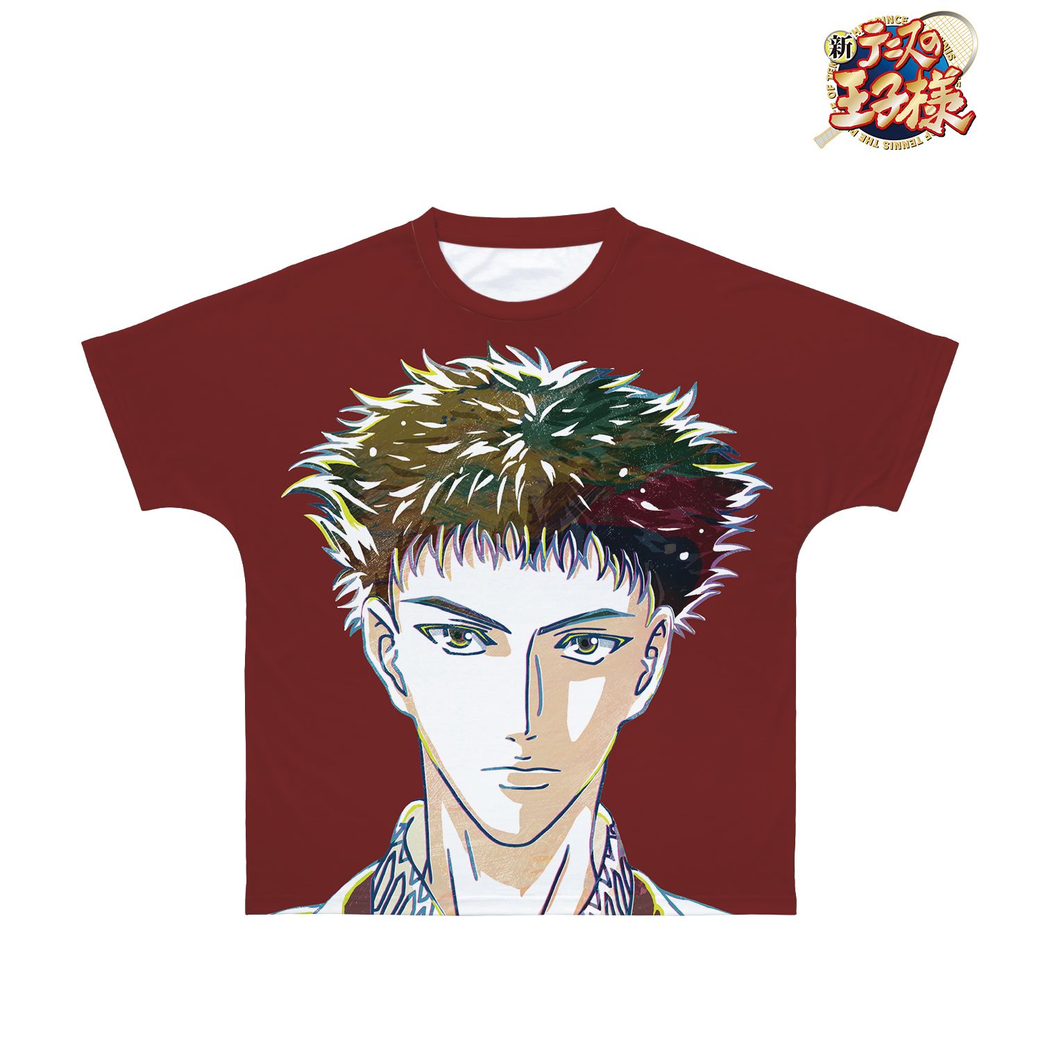 新テニスの王子様 黒羽春風 Ani-Art フルグラフィックTシャツユニセックス(サイズ/XL) 图片 3 | AniSmile