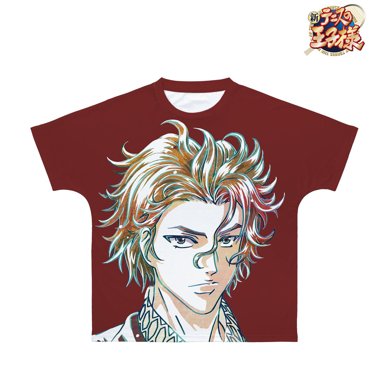 新テニスの王子様 天根ヒカル Ani-Art フルグラフィックTシャツユニセックス(サイズ/M) Image 3 | AniSmile