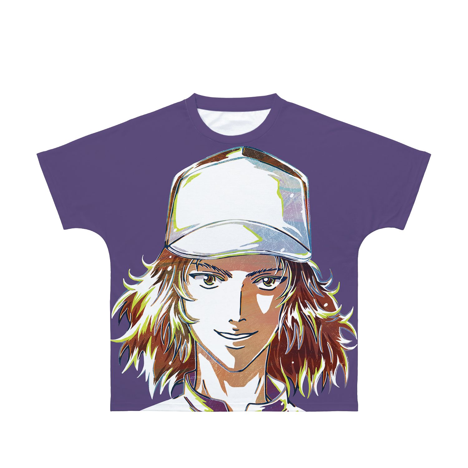 新テニスの王子様 甲斐裕次郎 Ani-Art フルグラフィックTシャツユニセックス(サイズ/S) 图片 2 | AniSmile