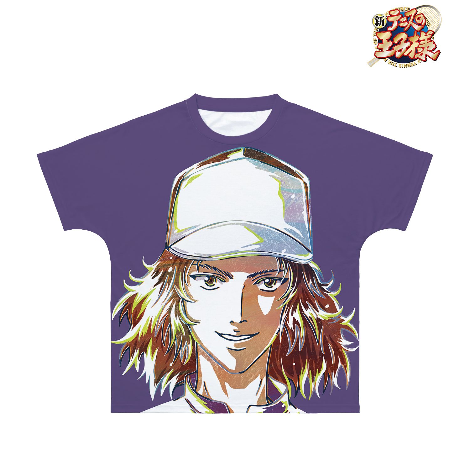 新テニスの王子様 甲斐裕次郎 Ani-Art フルグラフィックTシャツユニセックス(サイズ/M) 图片 3 | AniSmile