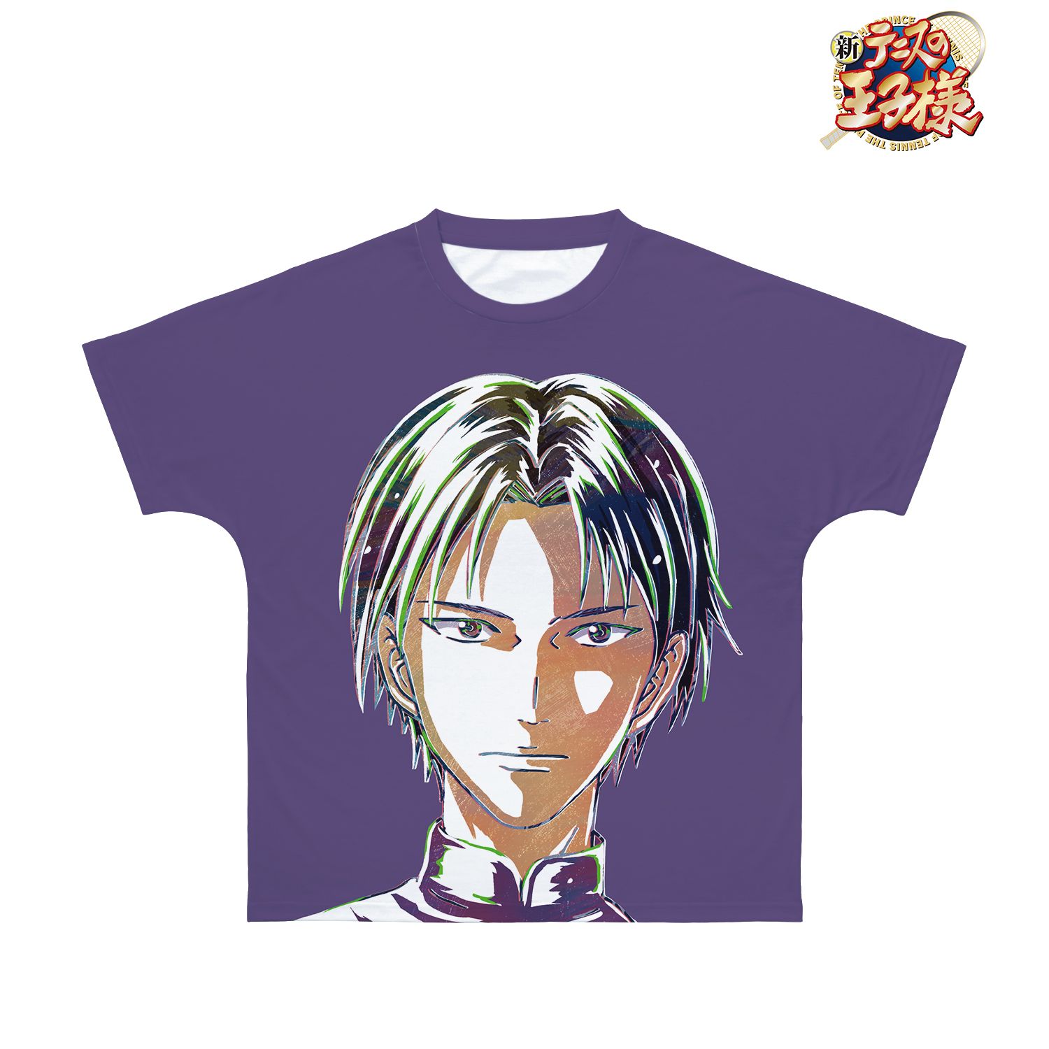 新テニスの王子様 新垣浩一 Ani-Art フルグラフィックTシャツユニセックス(サイズ/XL) 图片 3 | AniSmile
