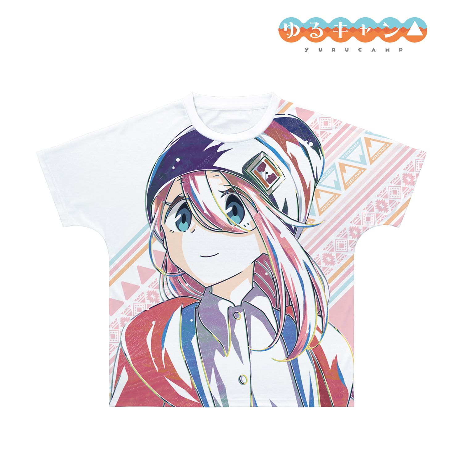 ゆるキャン△ 各務原なでしこ Ani-Art 第4弾 フルグラフィックTシャツユニセックス(サイズ/S) 图片 2 | AniSmile