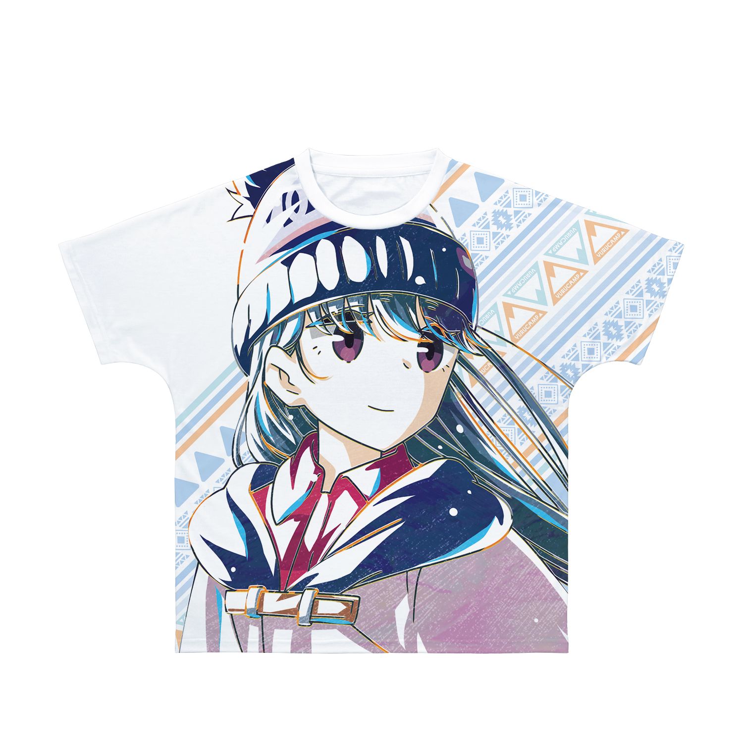 ゆるキャン△ 志摩リン Ani-Art 第4弾 フルグラフィックTシャツユニセックス(サイズ/XL) - AniSmile