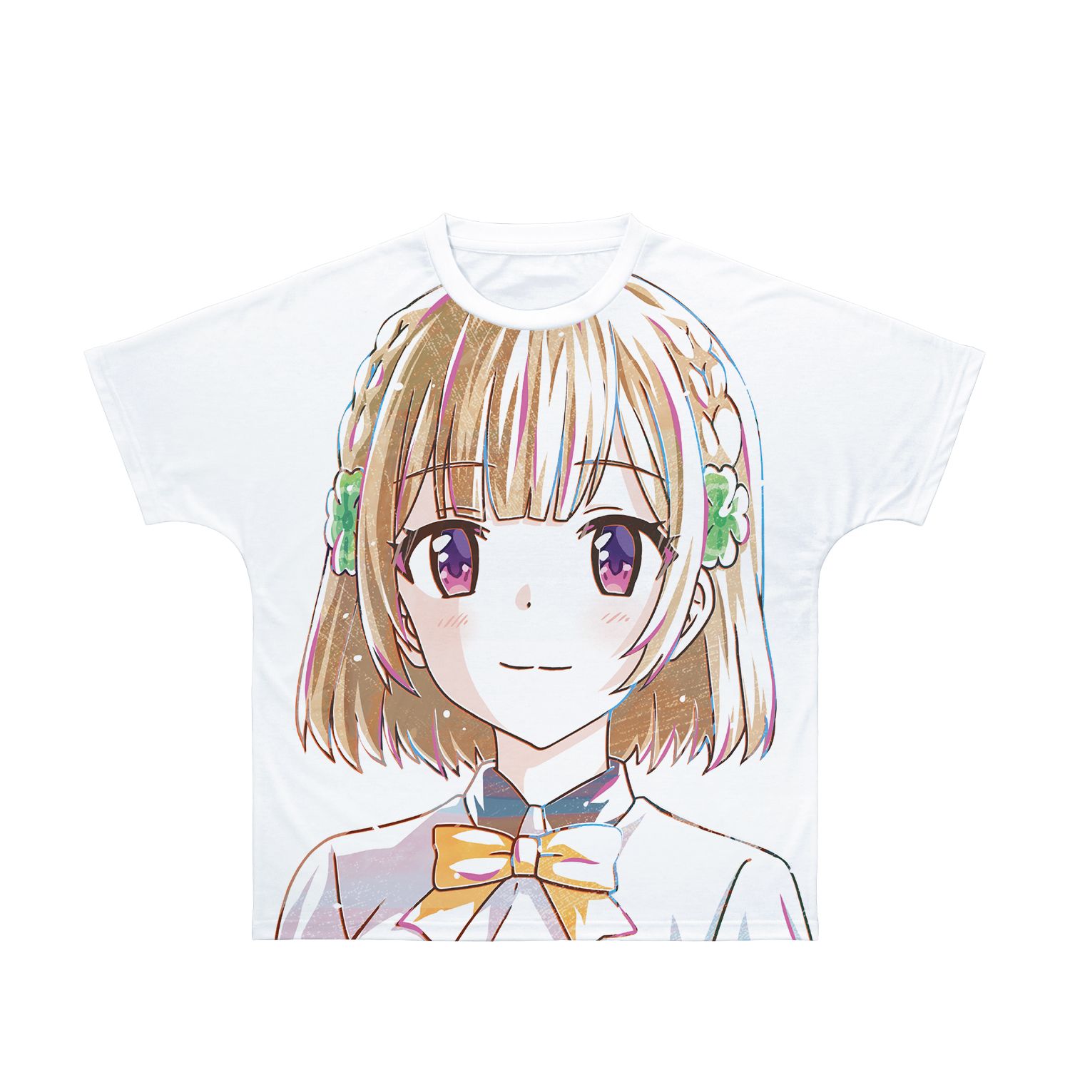 幼なじみが絶対に負けないラブコメ 志田黒羽 Ani-Art フルグラフィックTシャツユニセックス(サイズ/XL) - official product image | AniSmile