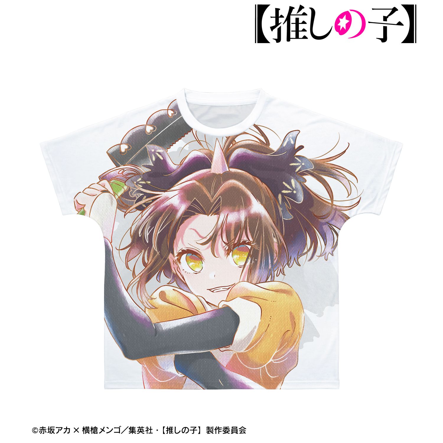 【推しの子】有馬かな(ツルギver.) Ani-Art aqua label 第3弾 フルグラフィックTシャツユニセックス(サイズ/S) Image 3 | AniSmile