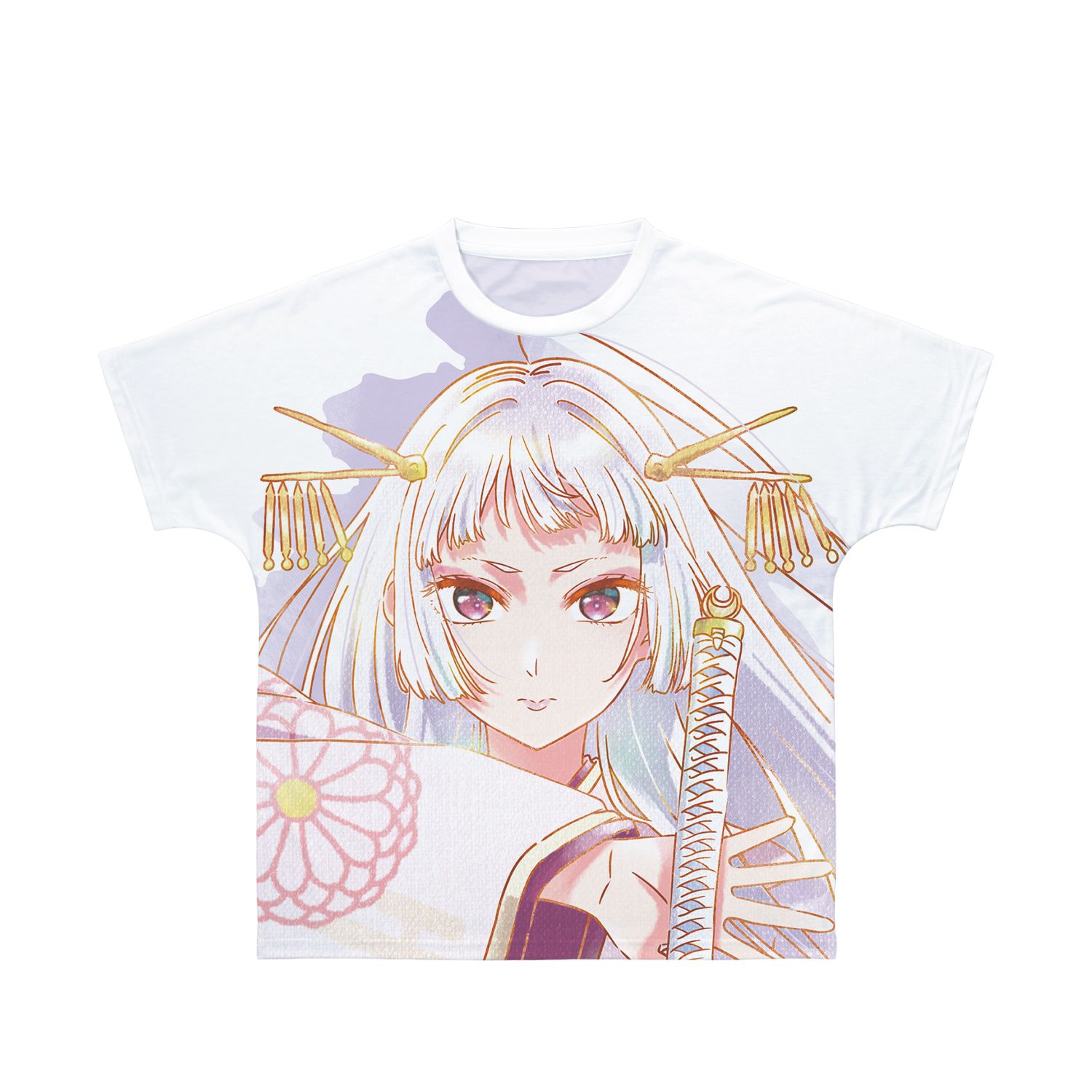 【推しの子】黒川あかね(鞘姫ver.) Ani-Art aqua label 第3弾 フルグラフィックTシャツユニセックス(サイズ/XXS) - AniSmile
