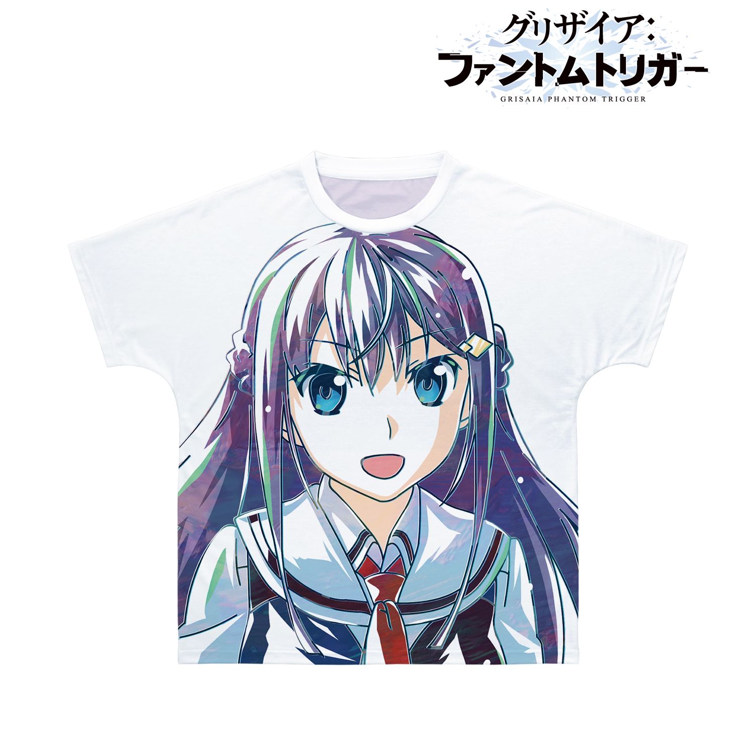 TVアニメ『グリザイア:ファントムトリガー』 深見玲奈 Ani-Art フルグラフィックTシャツユニセックス(サイズ/M) Image 2 | AniSmile