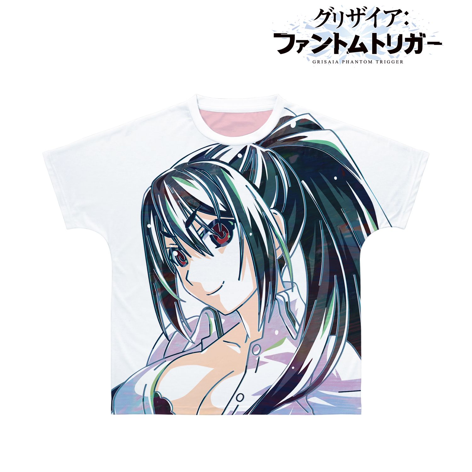 TVアニメ『グリザイア:ファントムトリガー』 井ノ原真紀 Ani-Art フルグラフィックTシャツユニセックス(サイズ/XXXL) Image 2 | AniSmile