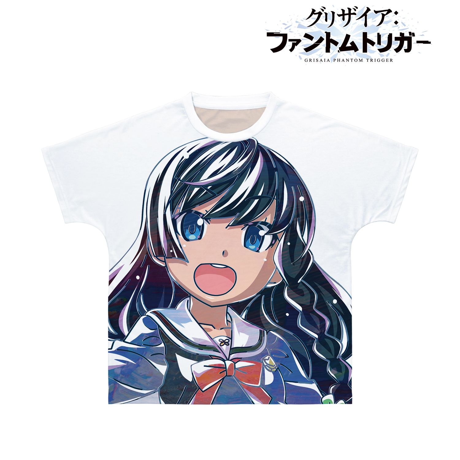 TVアニメ『グリザイア:ファントムトリガー』 仙石大雅 Ani-Art フルグラフィックTシャツユニセックス(サイズ/XS) Image 3 | AniSmile