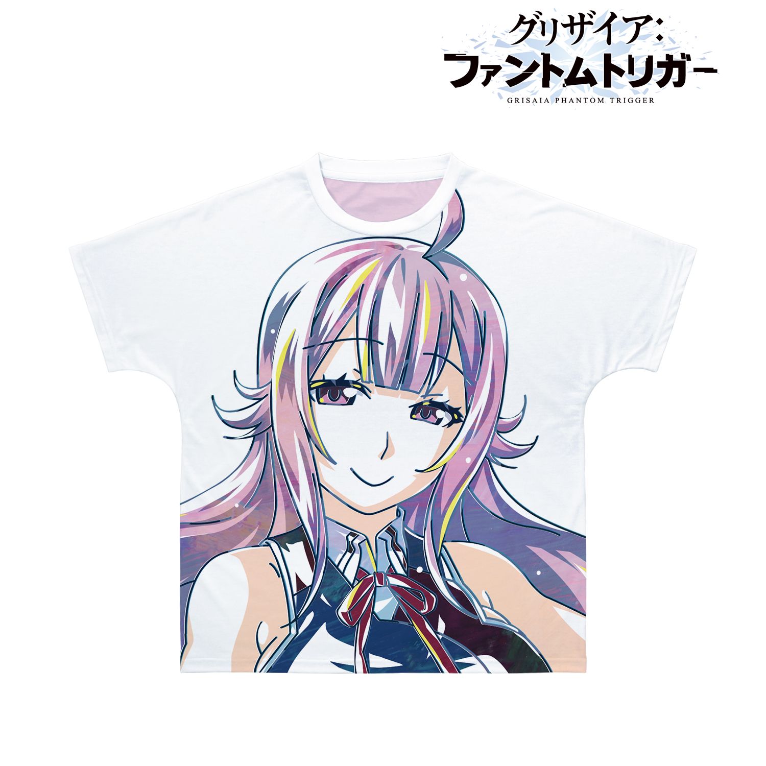 TVアニメ『グリザイア:ファントムトリガー』 狗駒悠季 Ani-Art フルグラフィックTシャツユニセックス(サイズ/XS) Image 3 | AniSmile