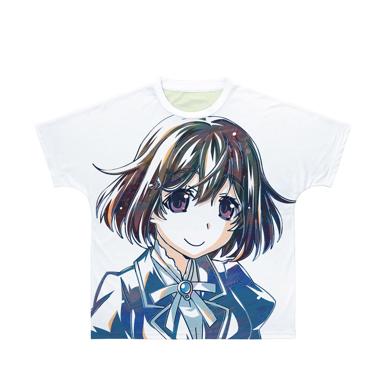 TVアニメ『グリザイア:ファントムトリガー』 有坂秋桜里 Ani-Art フルグラフィックTシャツユニセックス(サイズ/M) Image 2 | AniSmile